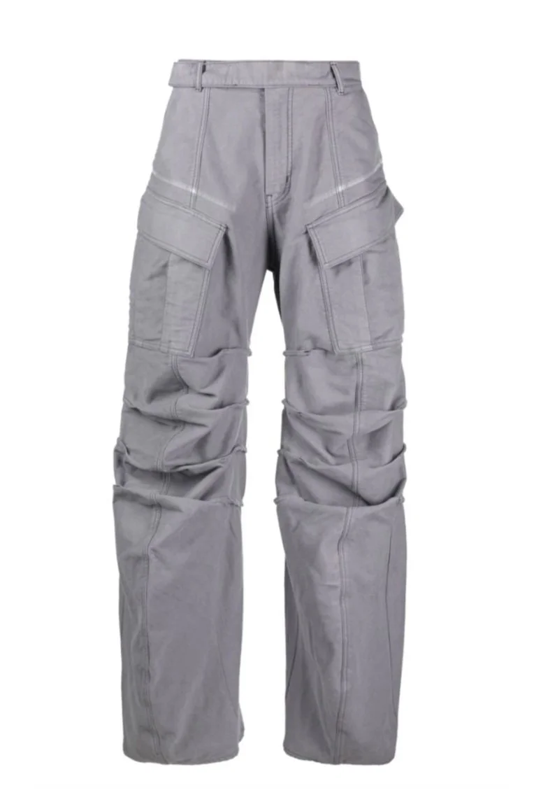 Y/PROJECT Grey Cargo Pants