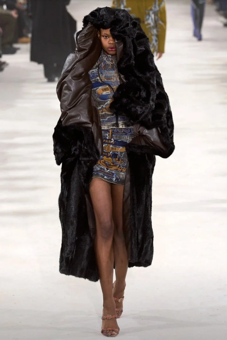 Y/PROJECT Paris' Best Patch Slim Denim Jacket