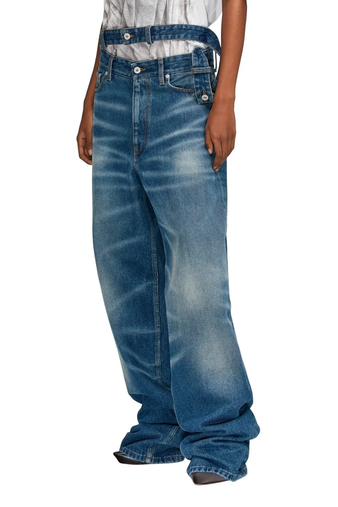 Y/PROJECT Multi Waistband Jeans
