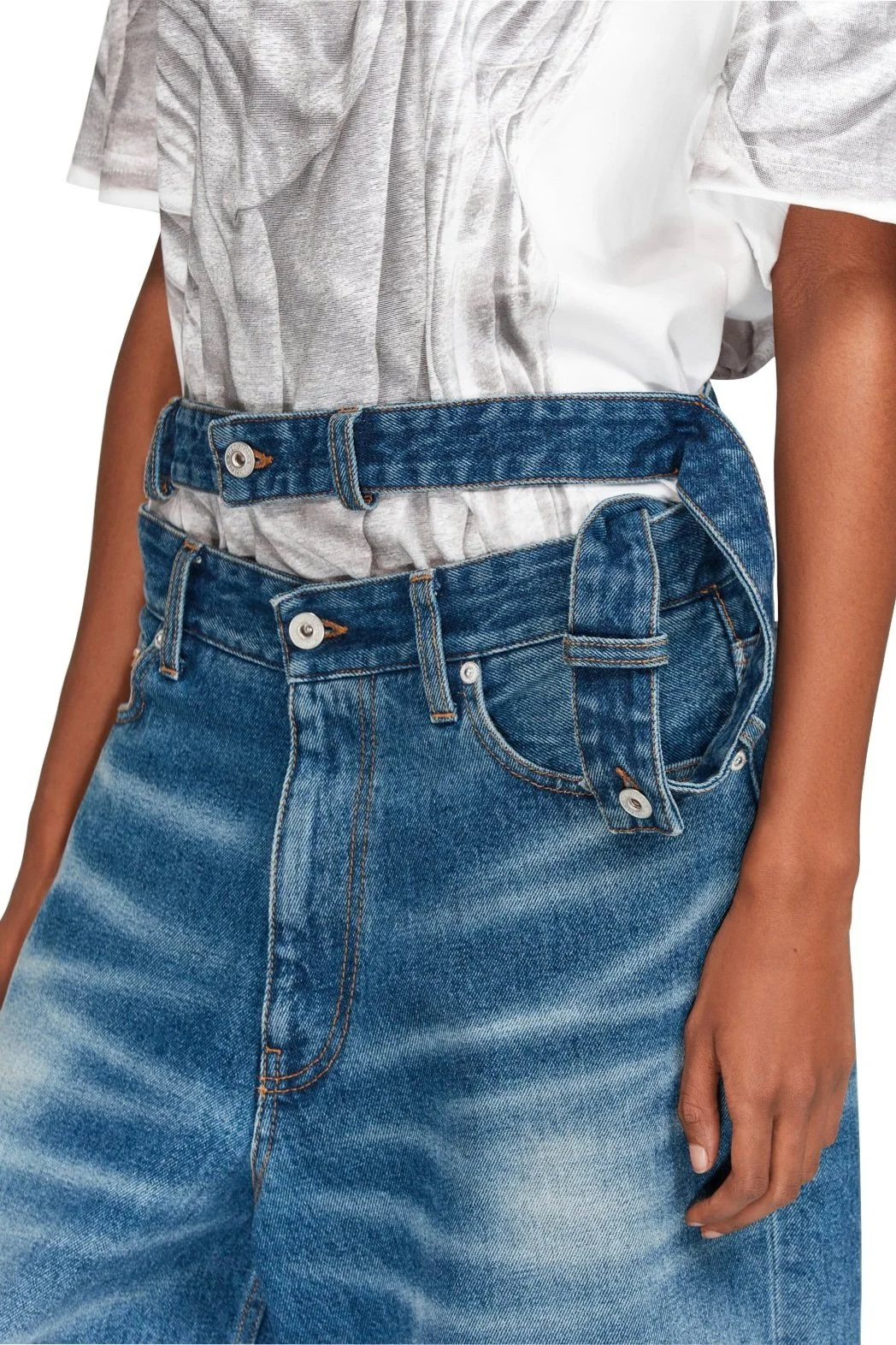 Y/PROJECT Multi Waistband Jeans