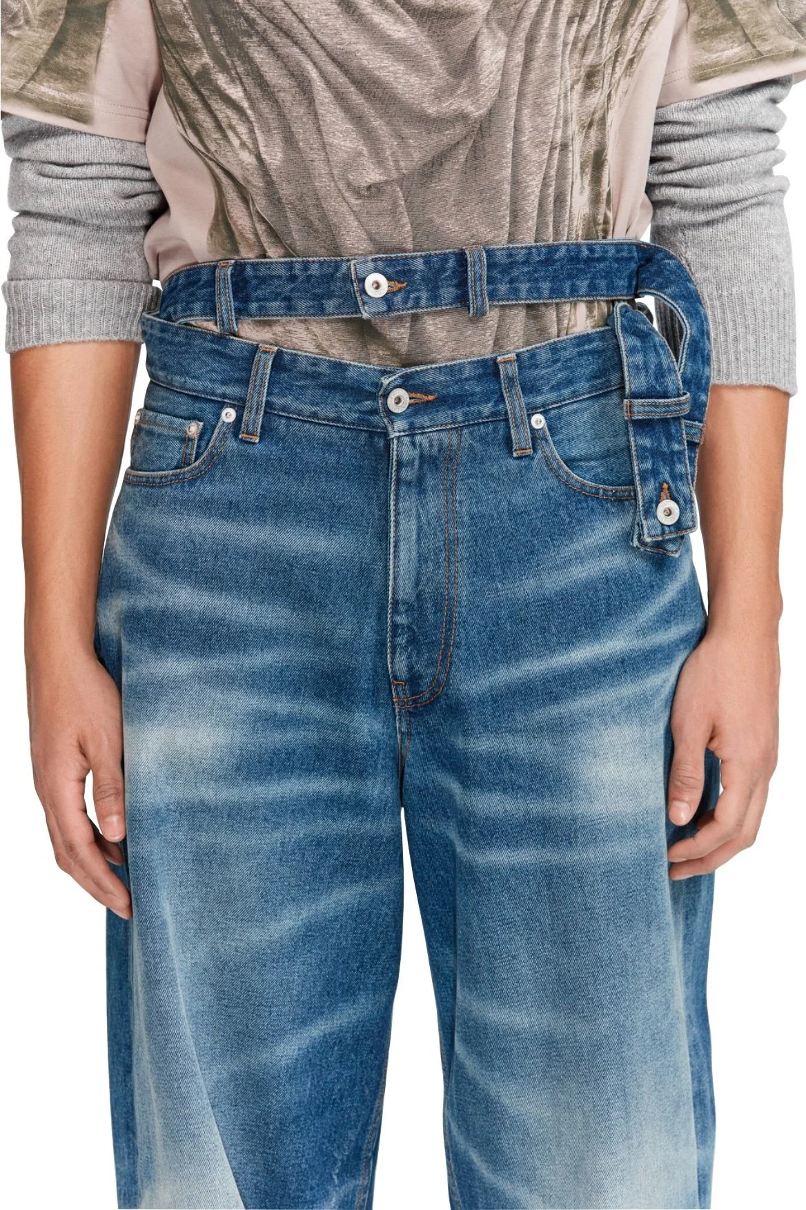 Y/PROJECT Multi Waistband Jeans