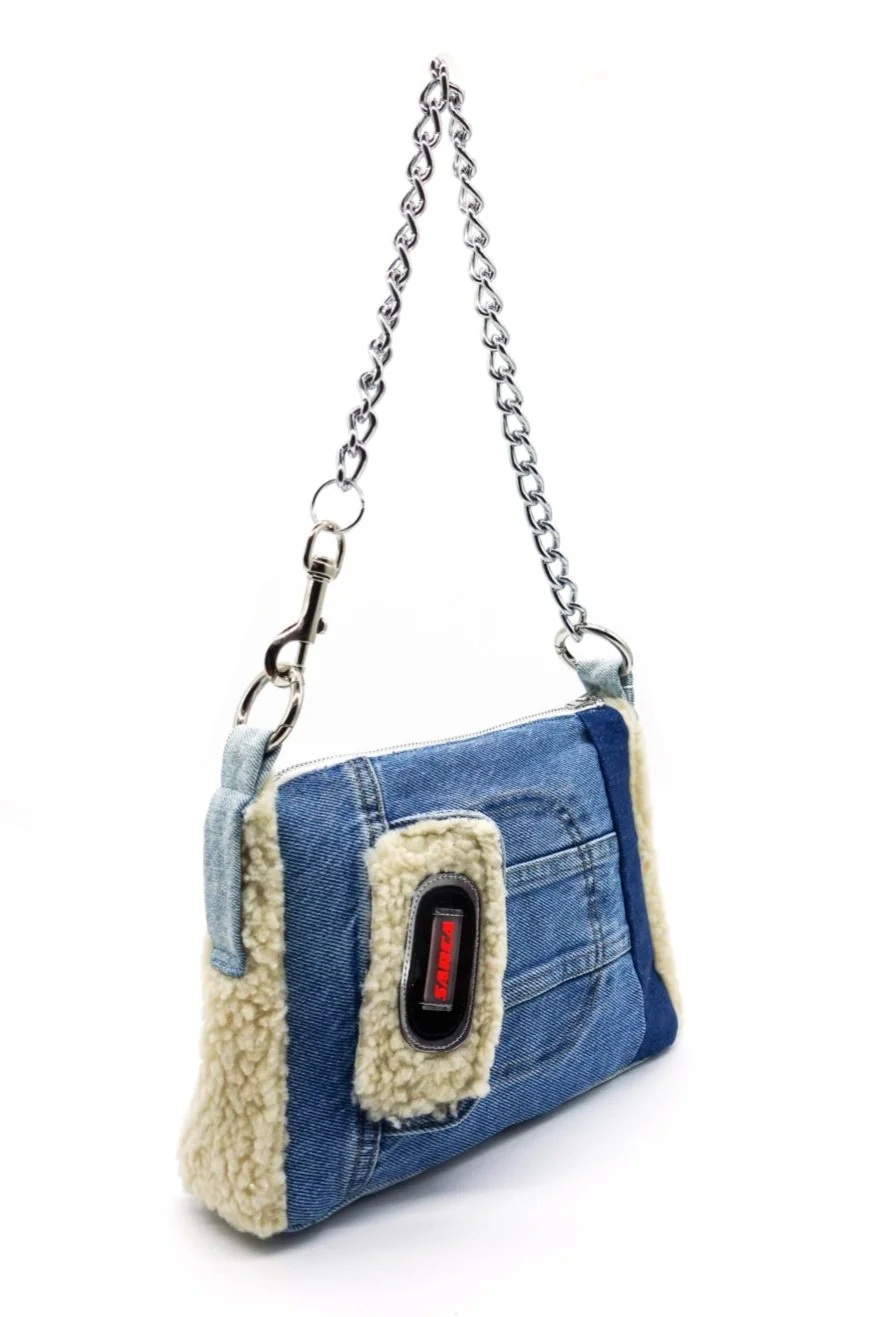 ANCUTA SARCA Upcycled Denim Bag
