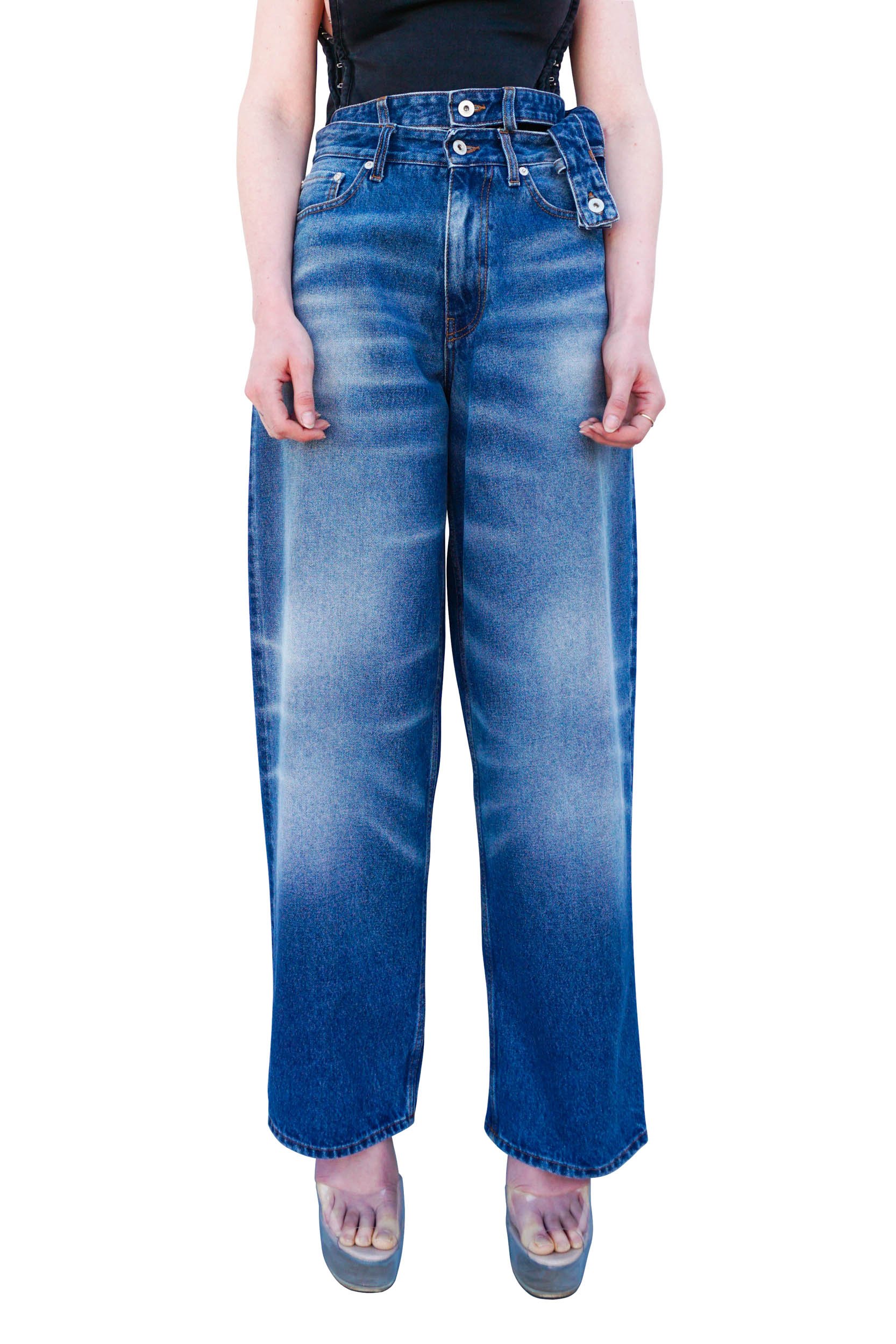 Y/Project Multi Waistband Jeans — SLOW WAVES