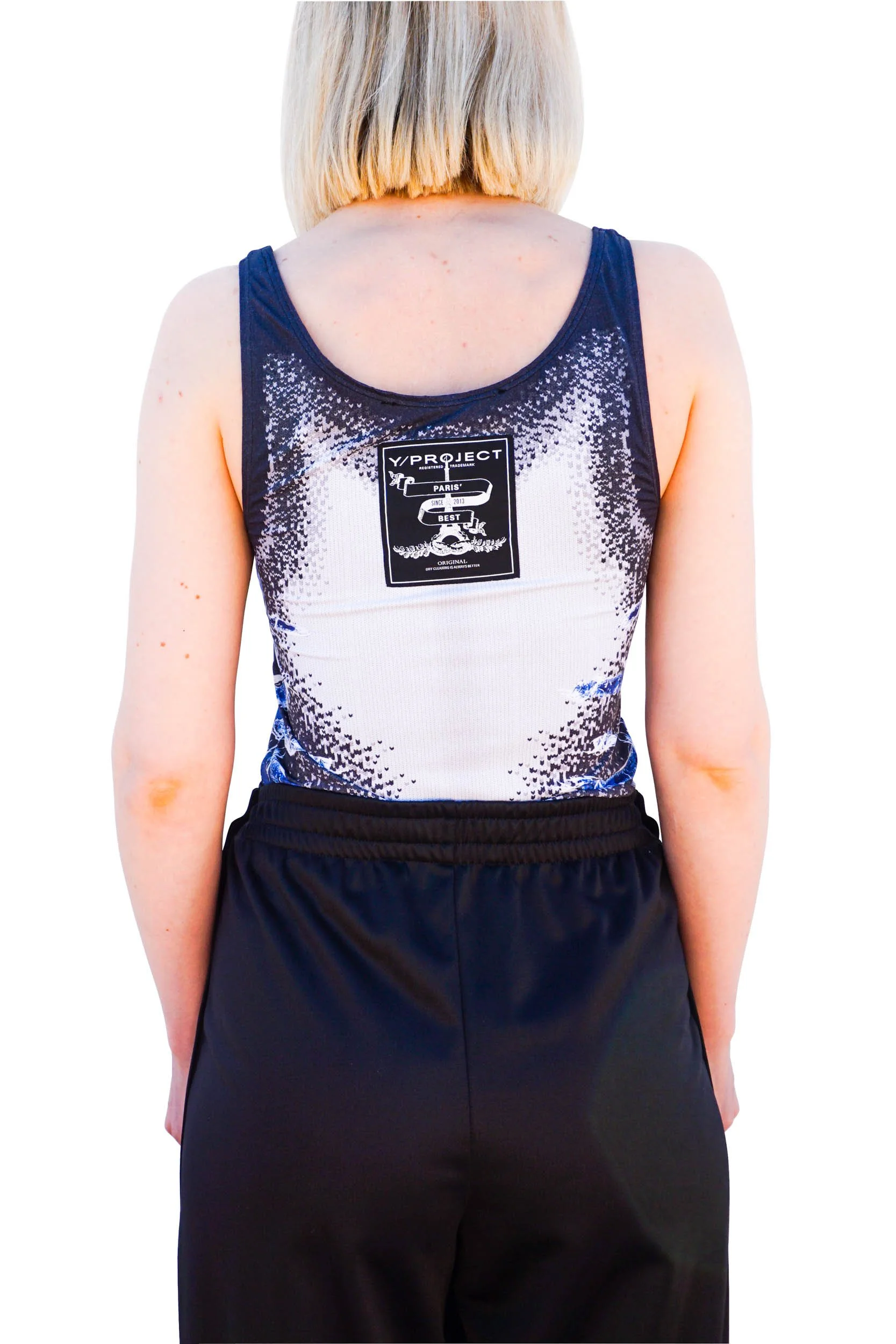 Y/PROJECT Whisker Print Tank Top