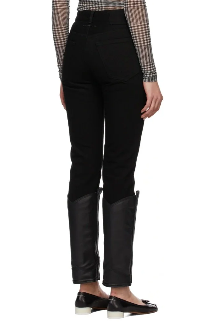MM6 MAISON MARGIELA Black Cowboy Jeans