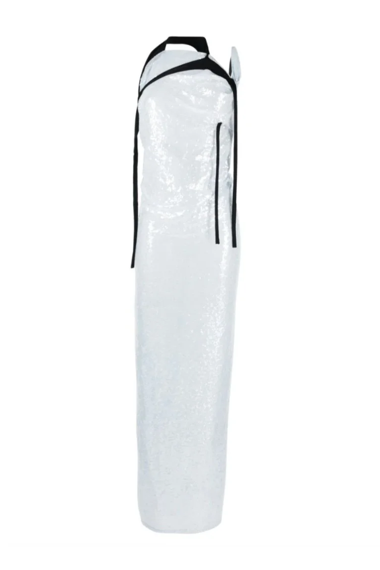 OTTOLINGER One Shoulder Sequin Maxi Dress