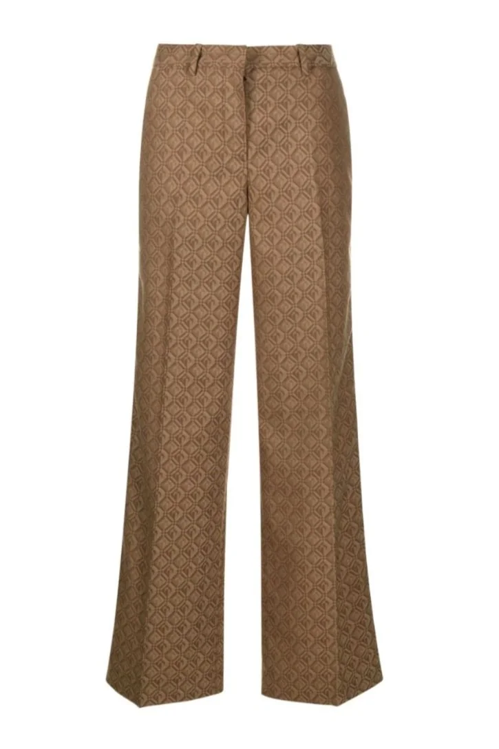 MARINE SERRE Moon Diamant Tailored Pants