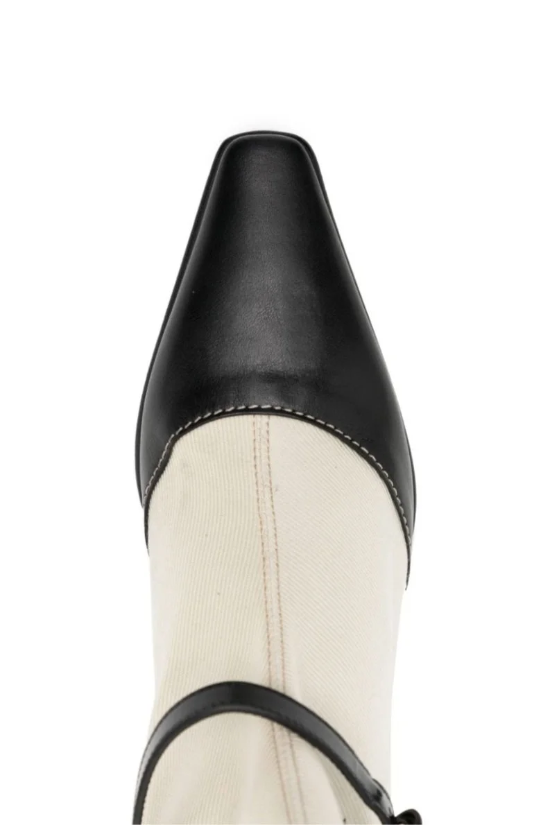 MARINE SERRE Tote Bag Ankle Boots