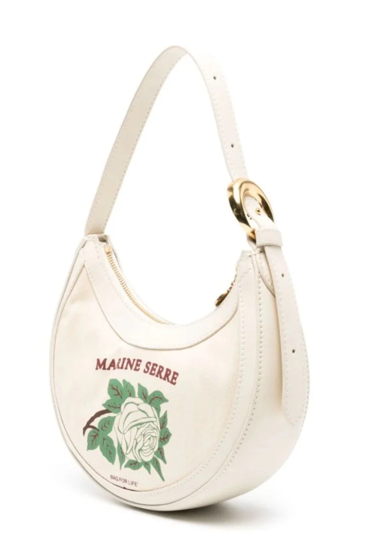 MARINE SERRE Regenerated Tote Eclips Mini Bag