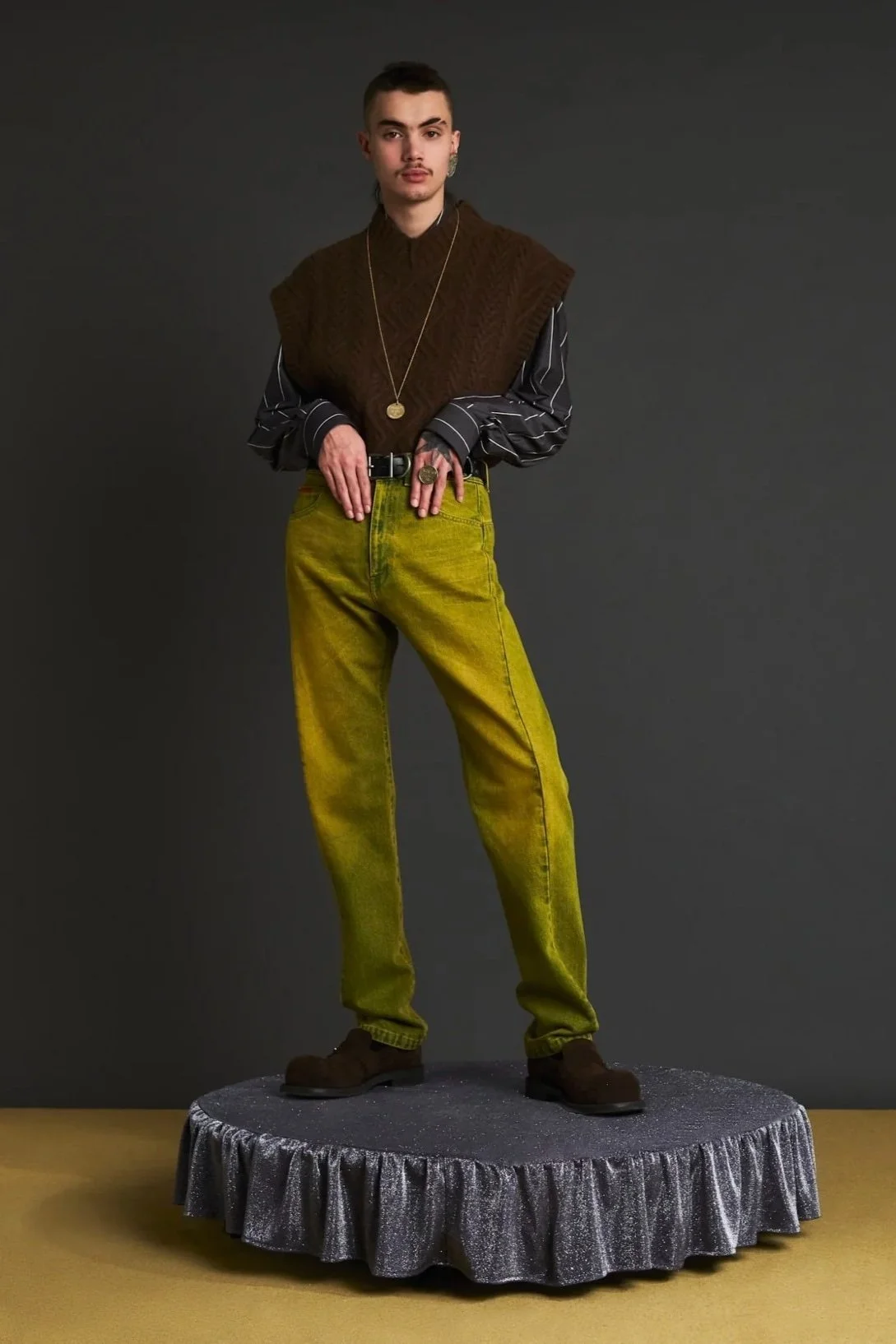 MARTINE ROSE Twisted Seam Jeans