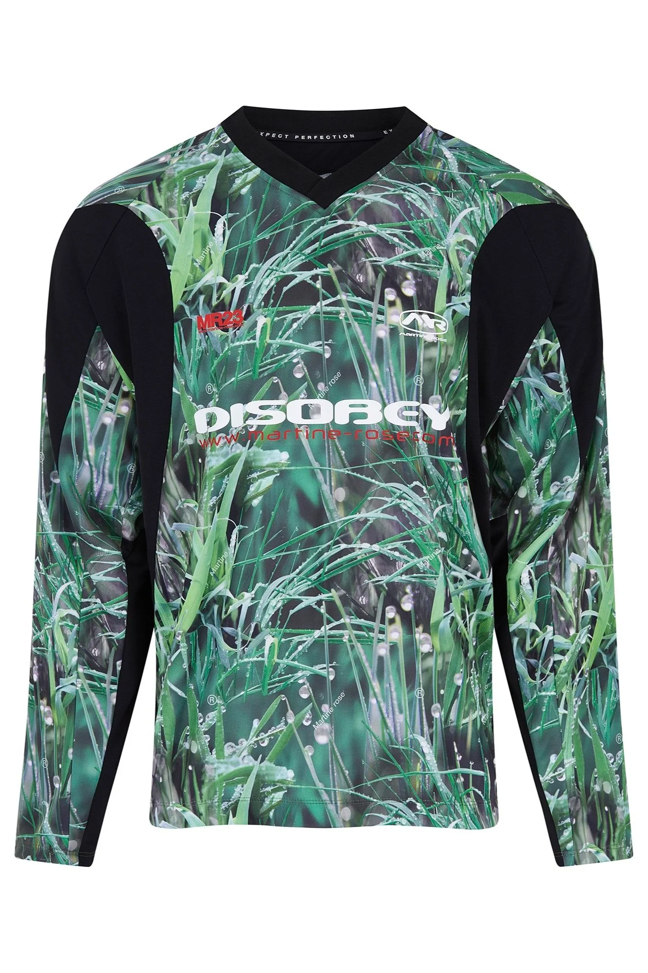 MARTINE ROSE Panelled Football Top