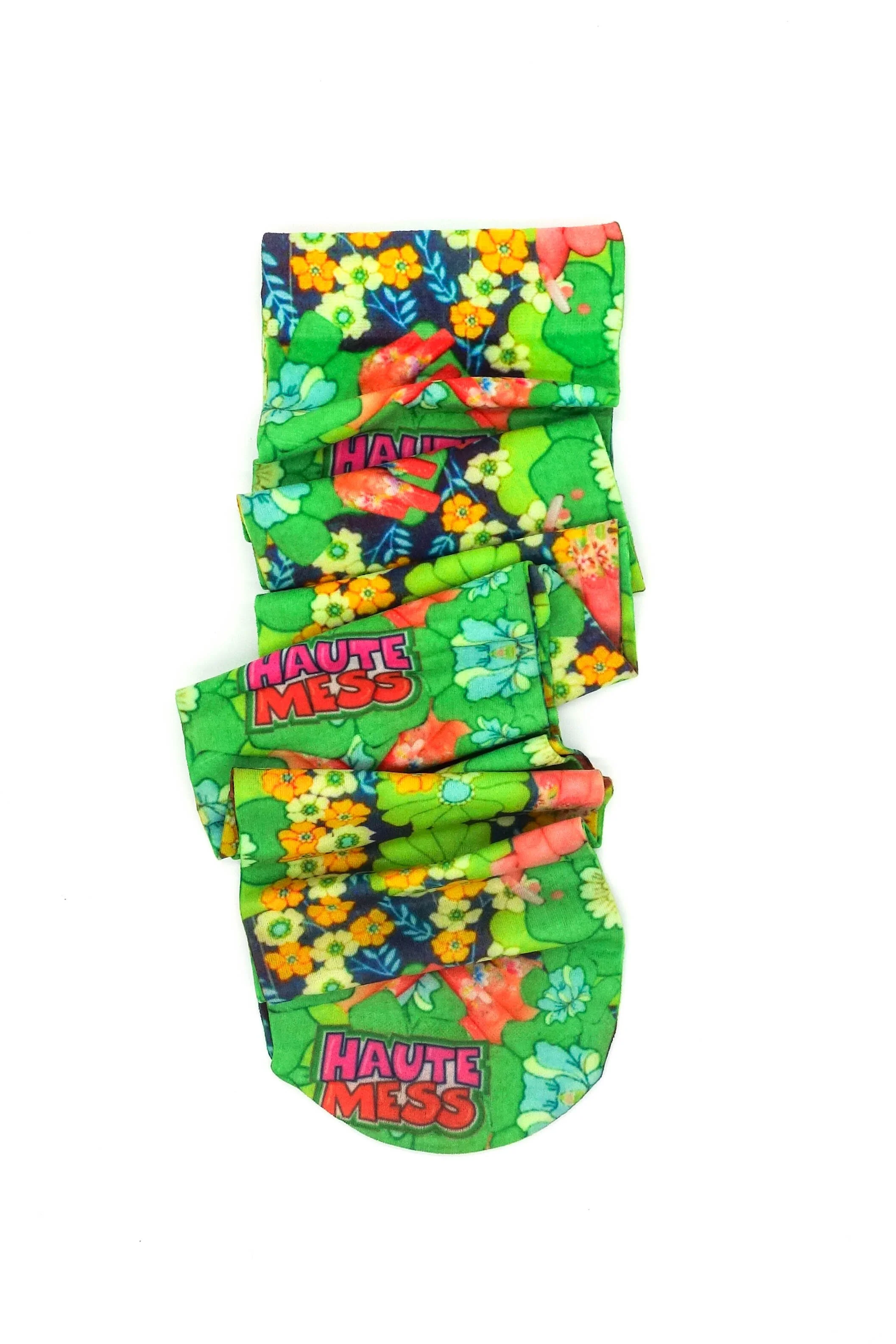 ADRIANA HOT COUTURE Printed Socks, Haute Mess