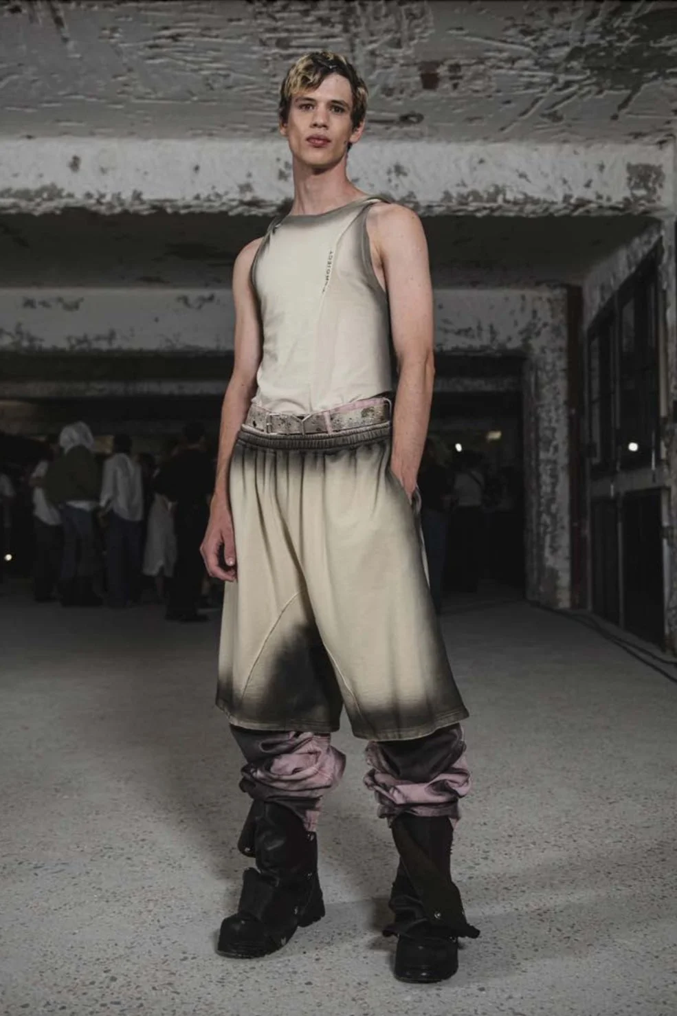 Y/PROJECT Souffle Sweat Shorts
