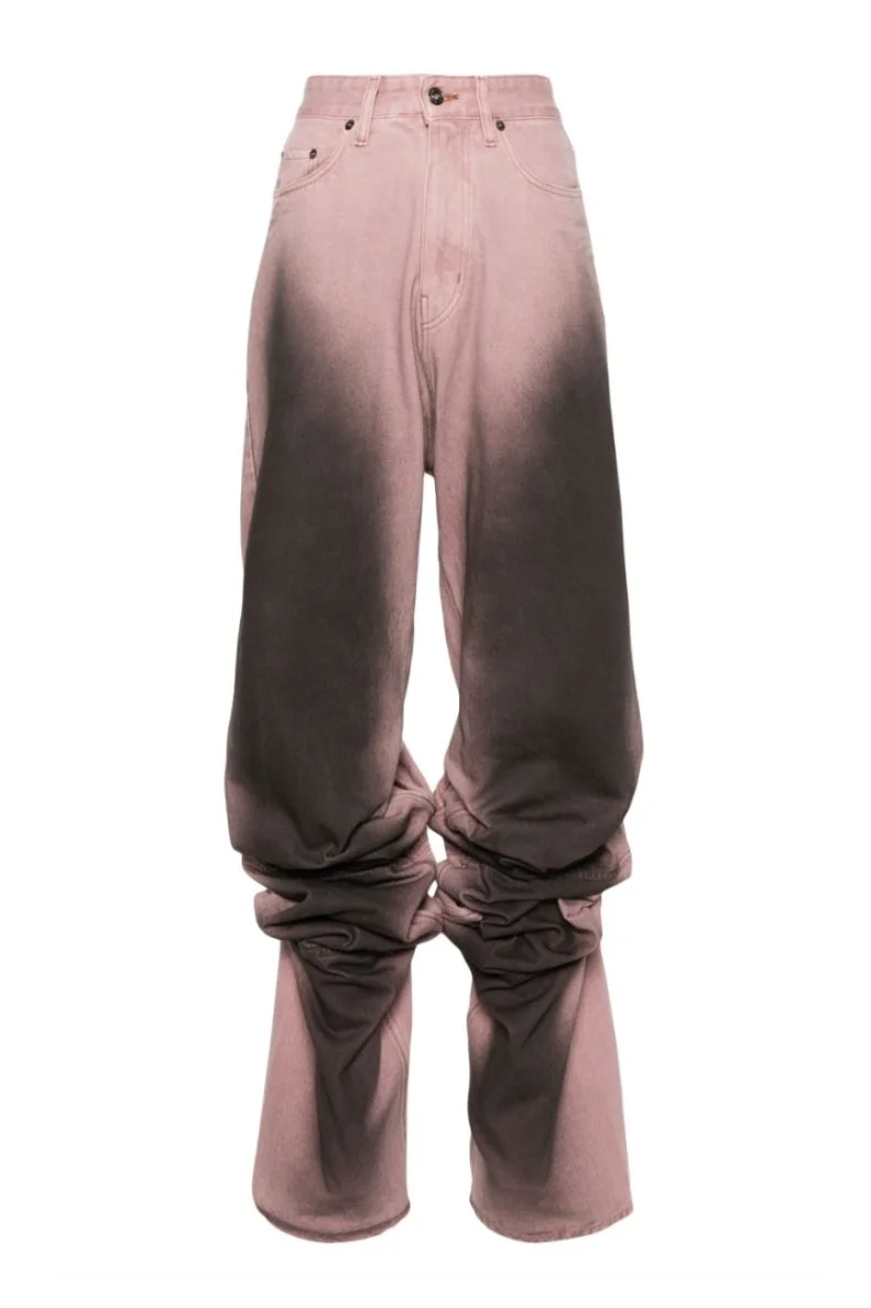 Y/PROJECT Draped Cuff Jeans