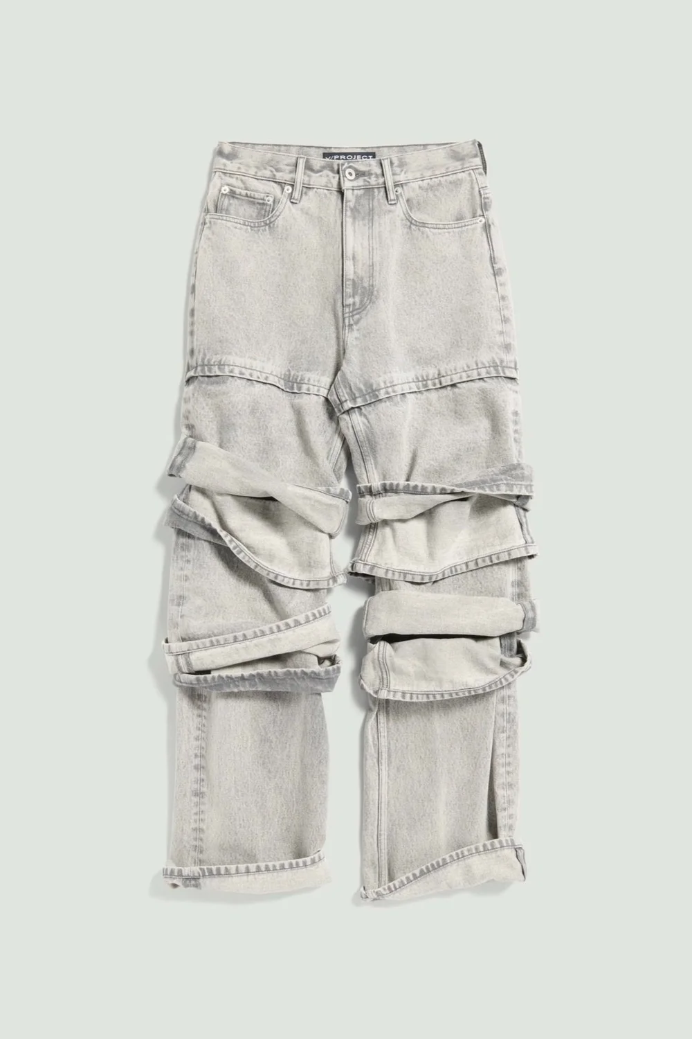 Y/Project Multi Cuff Jeans — SLOW WAVES