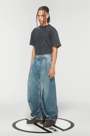 Y/Project Banana Jeans, Vintage Blue — SLOW WAVES