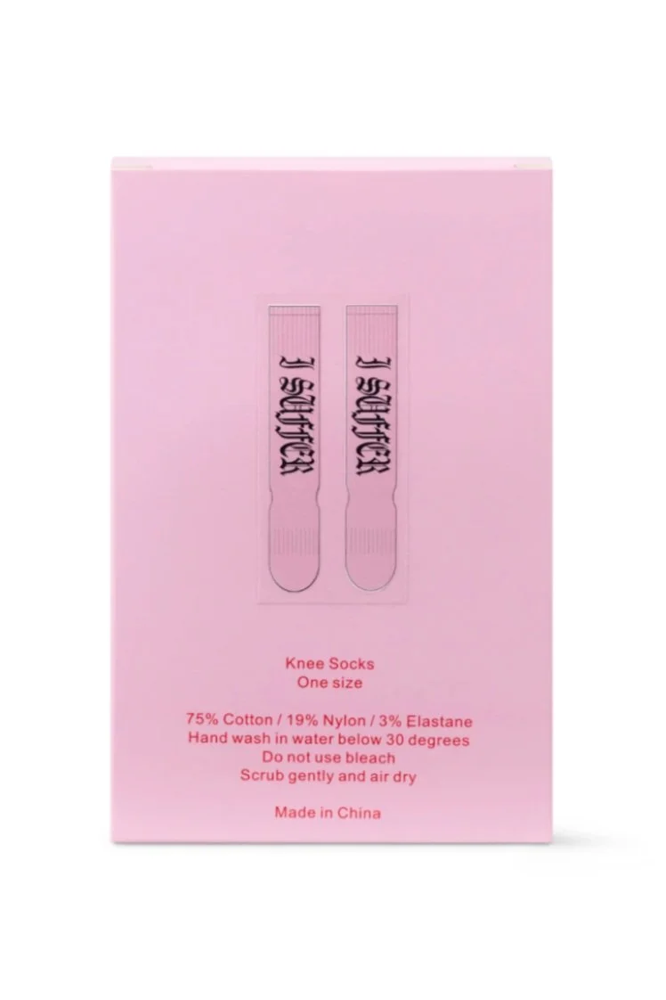 ASHLEY WILLIAMS Suffer Knee Socks
