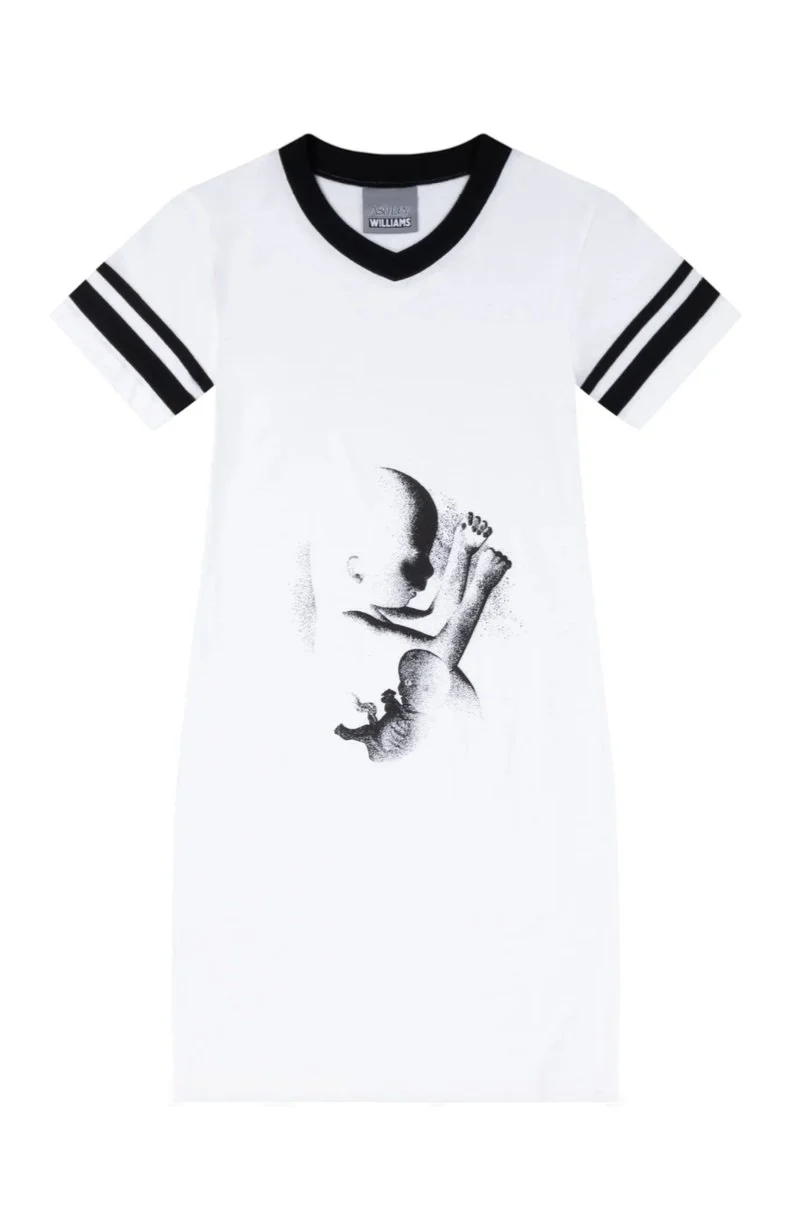 ASHLEY WILLIAMS Baby Varsity T-Dress