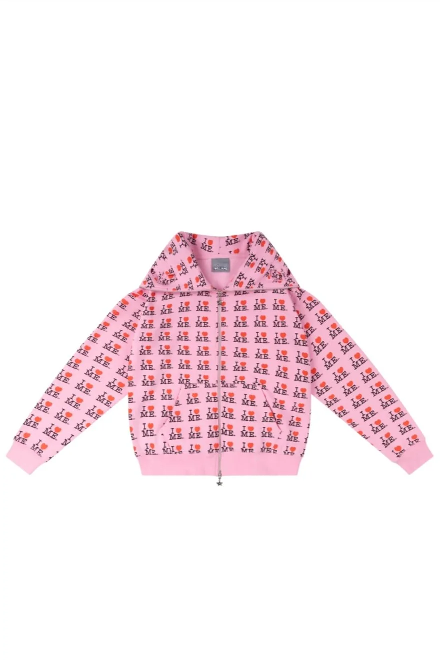 ASHLEY WILLIAMS I Heart Me Butterfly Hoodie