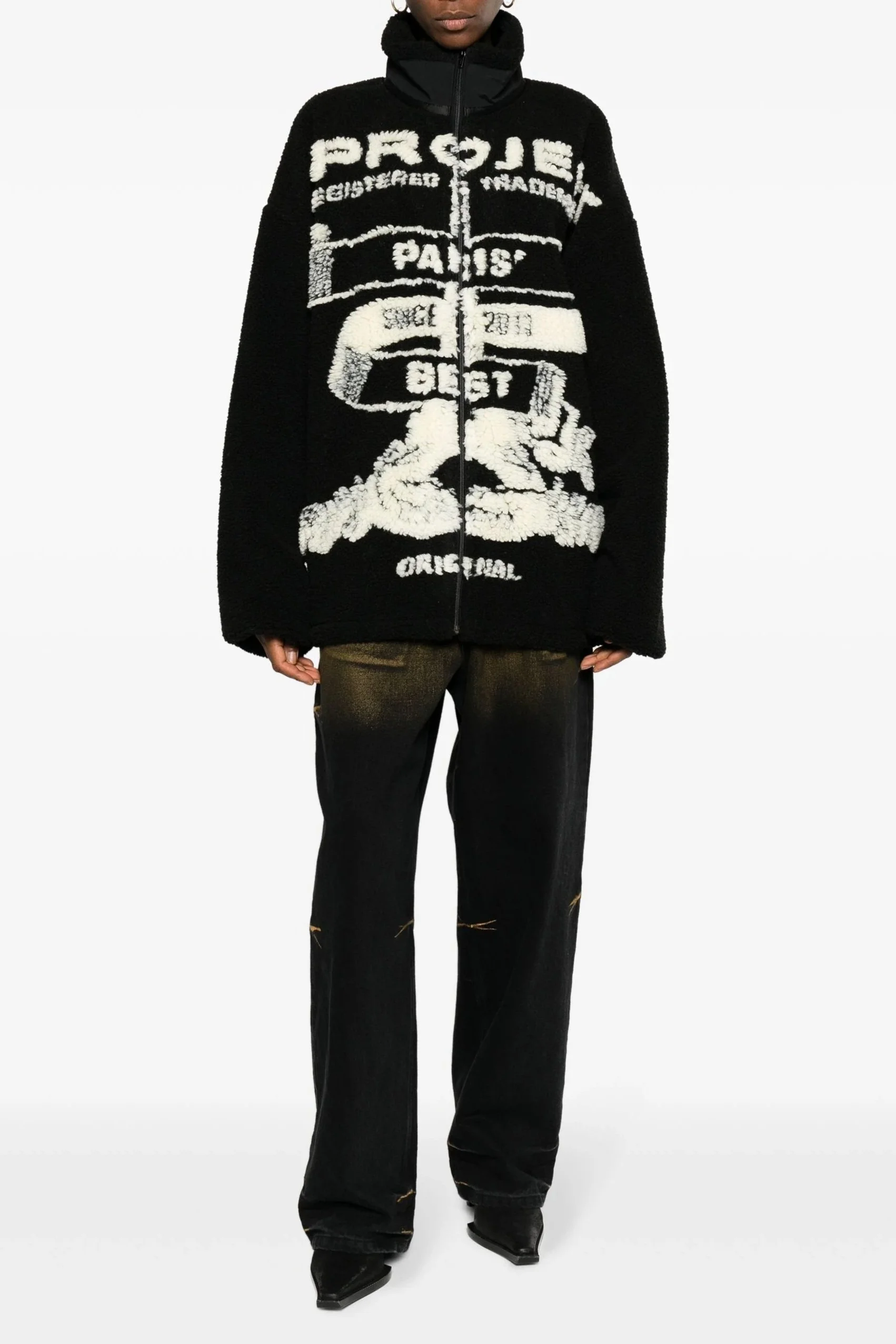 Y/PROJECT Paris' Best Jacquard Fleece Jacket