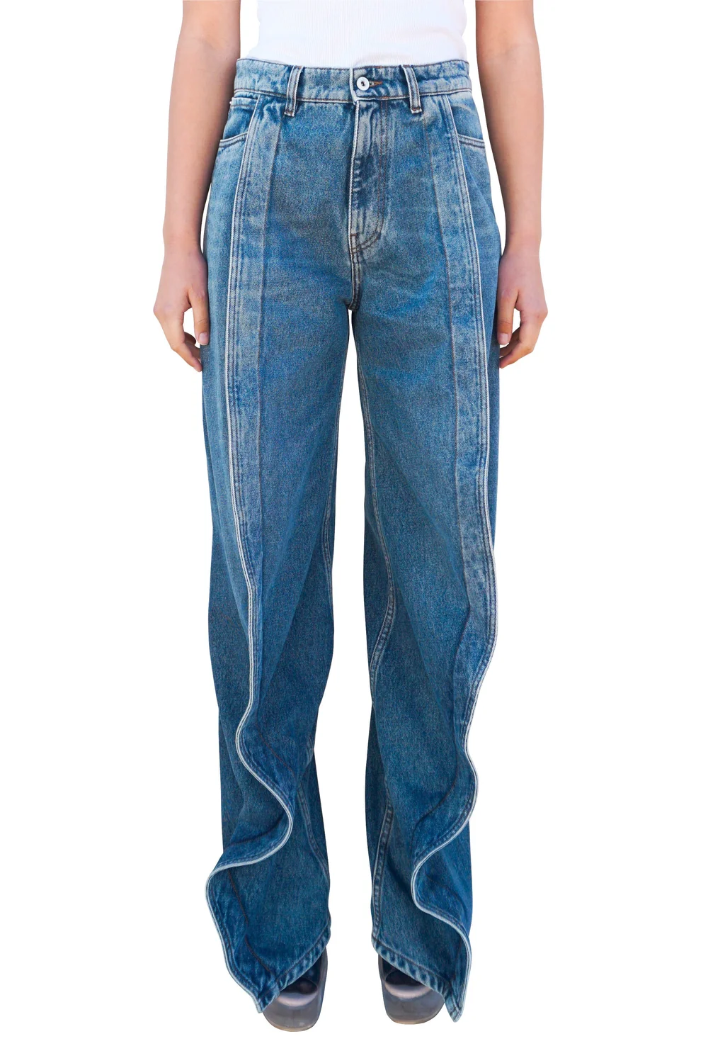 Y/Project Banana Jeans, Vintage Blue — SLOW WAVES
