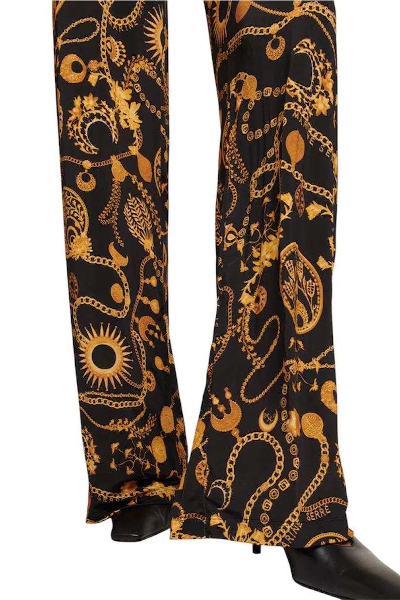 MARINE SERRE Ornament Jewellery Pants