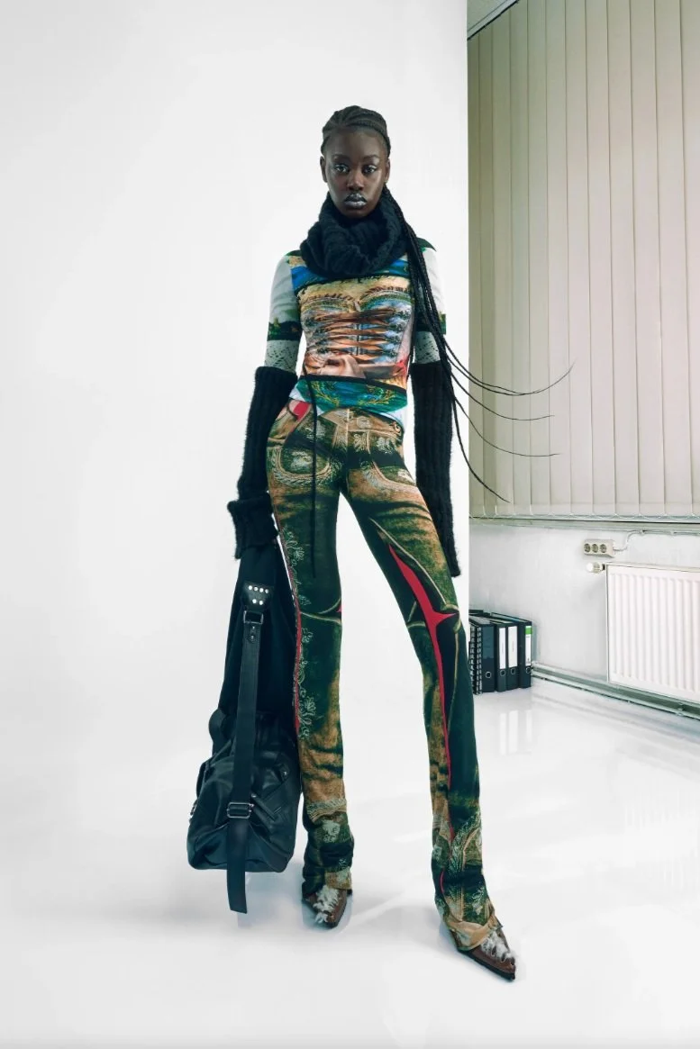 OTTOLINGER Mesh Longsleeve Turtleneck