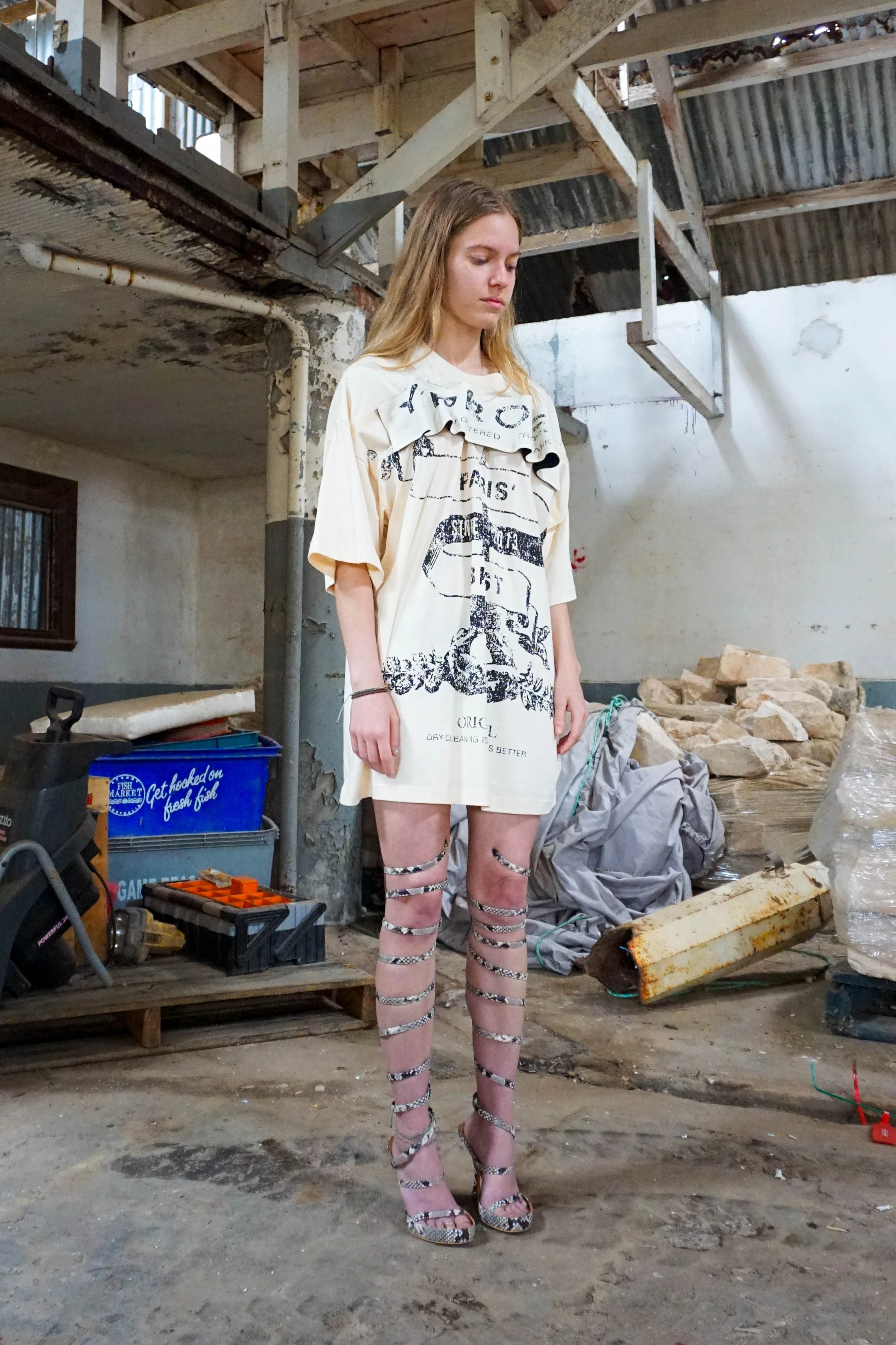 Y/PROJECT Velcro Paris' Best T-Shirt