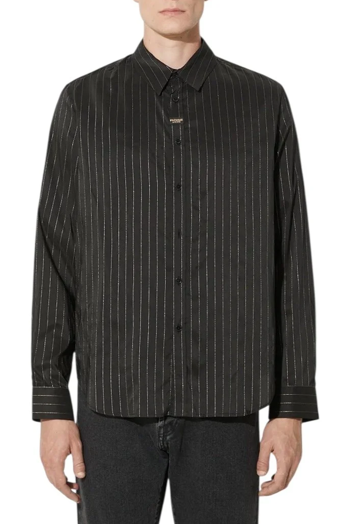 Martine Rose Classic Shirt, Black Stripe — SLOW WAVES