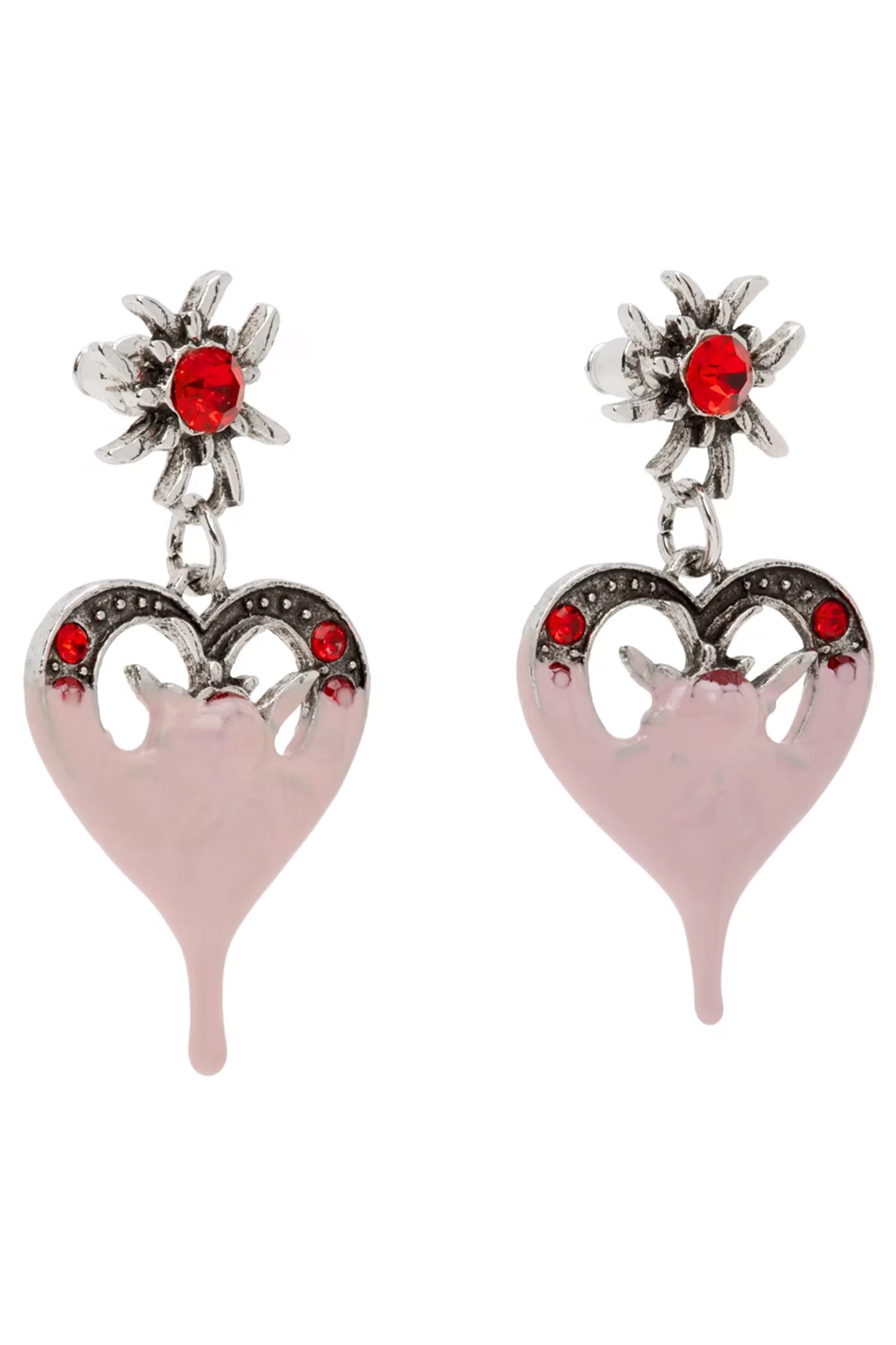 OTTOLINGER Dipped Heart Earrings