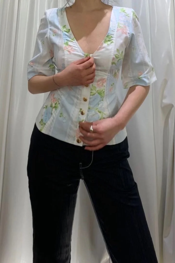 MARINE SERRE Regenerated Shirt