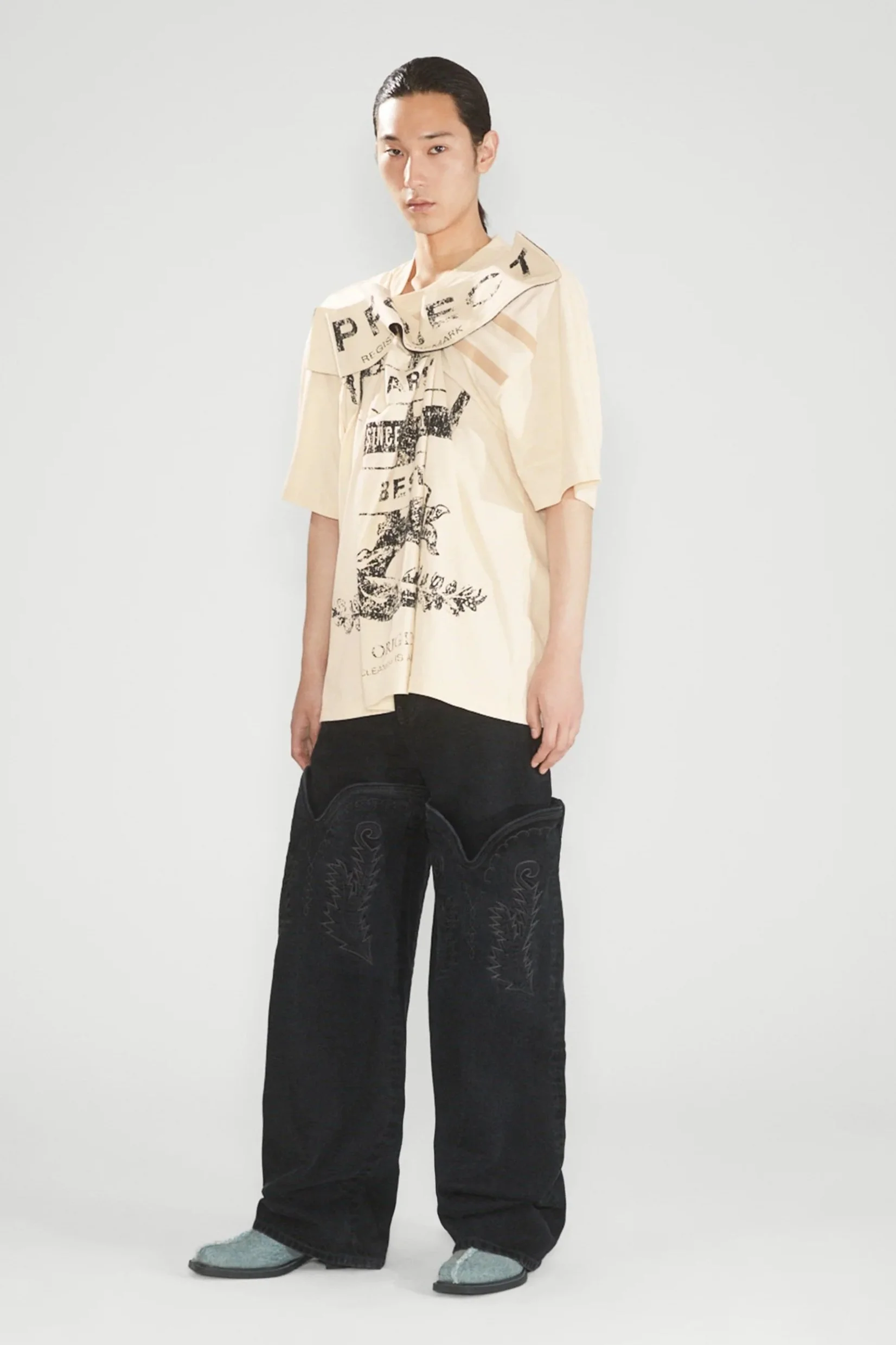 Y/PROJECT Velcro Paris' Best T-Shirt