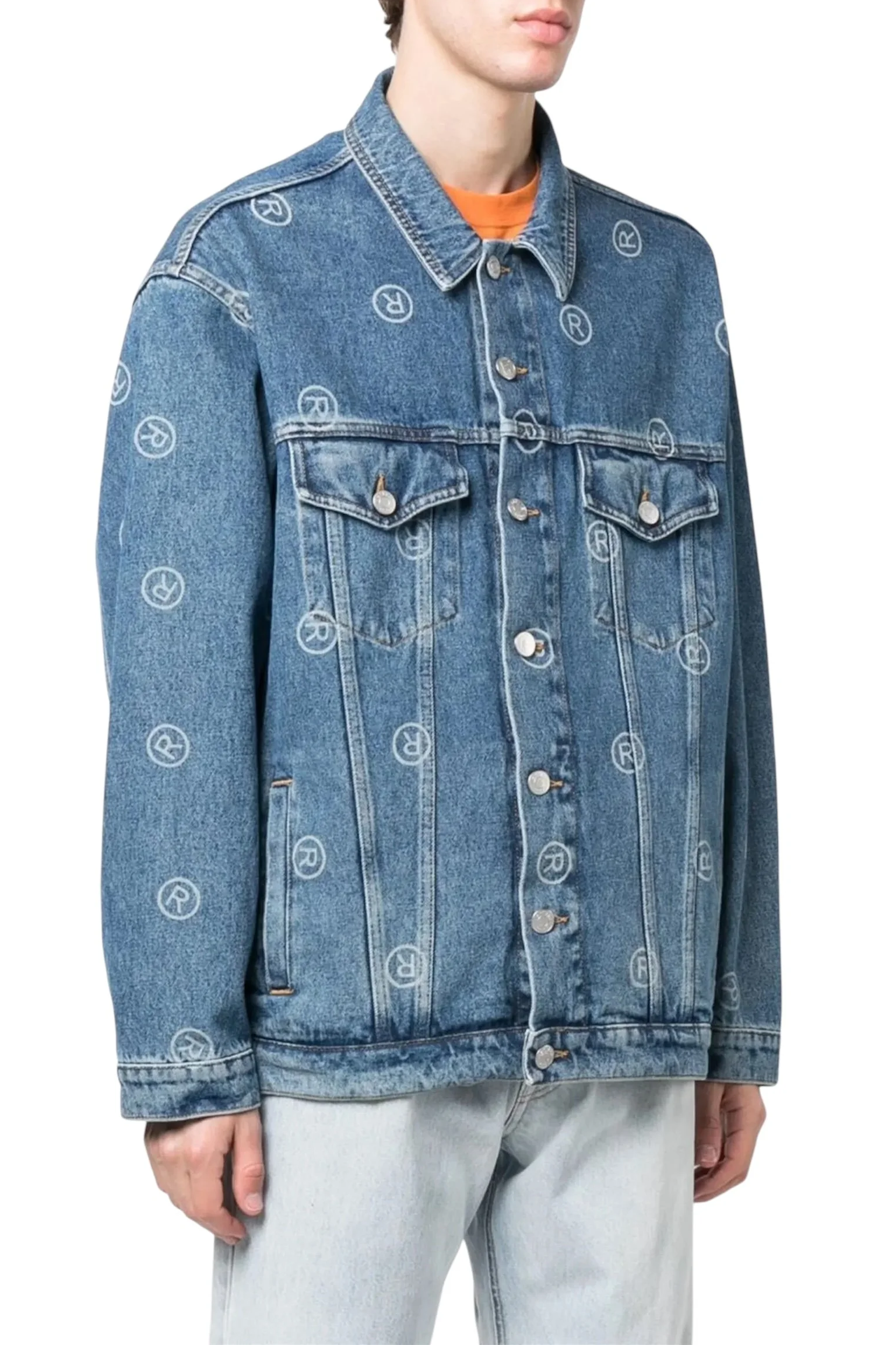 MARTINE ROSE Oversized Denim Jacket