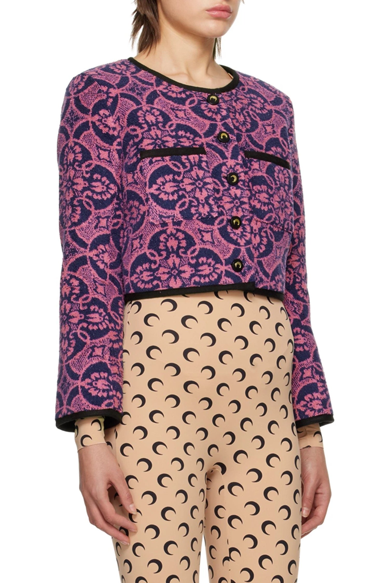 MARINE SERRE Oriental Towel Tailored Jacket