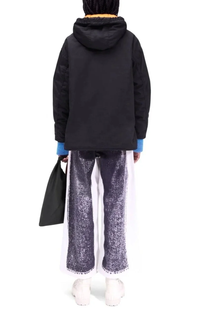 MM6 MAISON MARGIELA Black Padded Hoodie