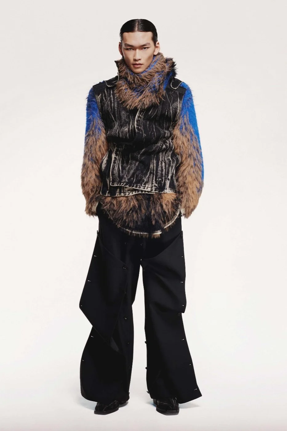 Y/Project Button Panel Pants — SLOW WAVES