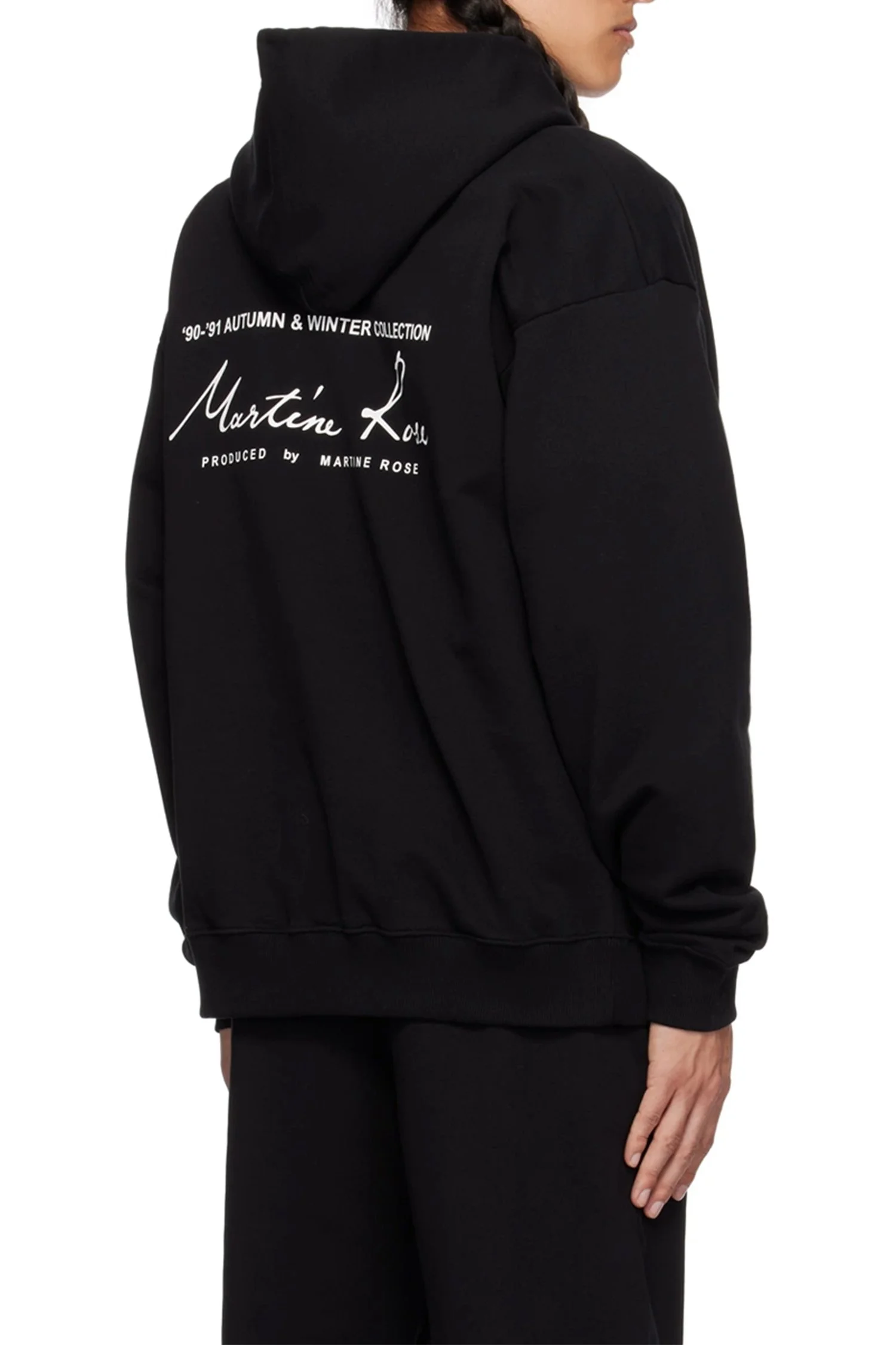 MARTINE ROSE Black Hoodie