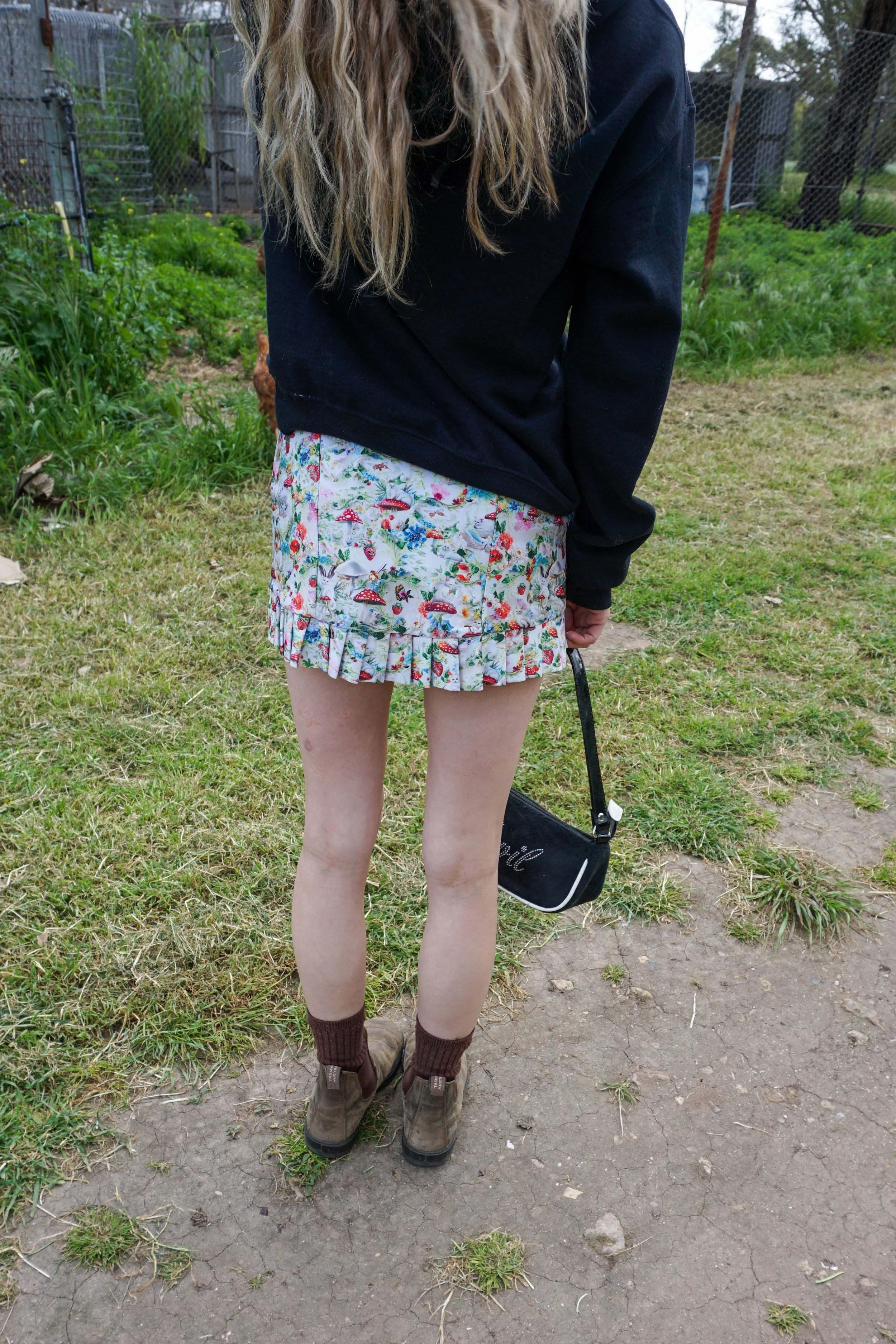 ADRIANA HOT COUTURE Printed Mini Skirt