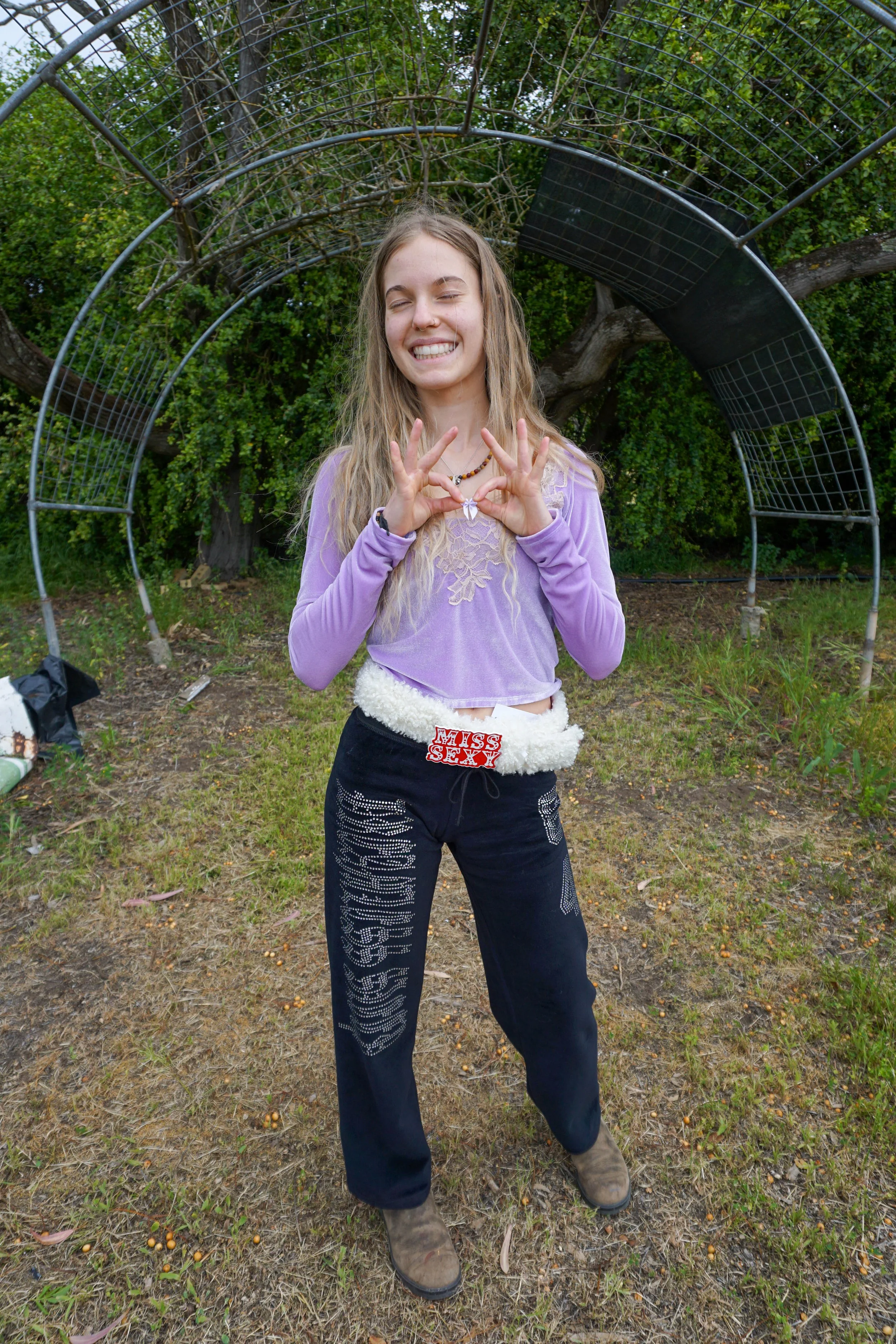 ADRIANA HOT COUTURE Velvet Lace Top