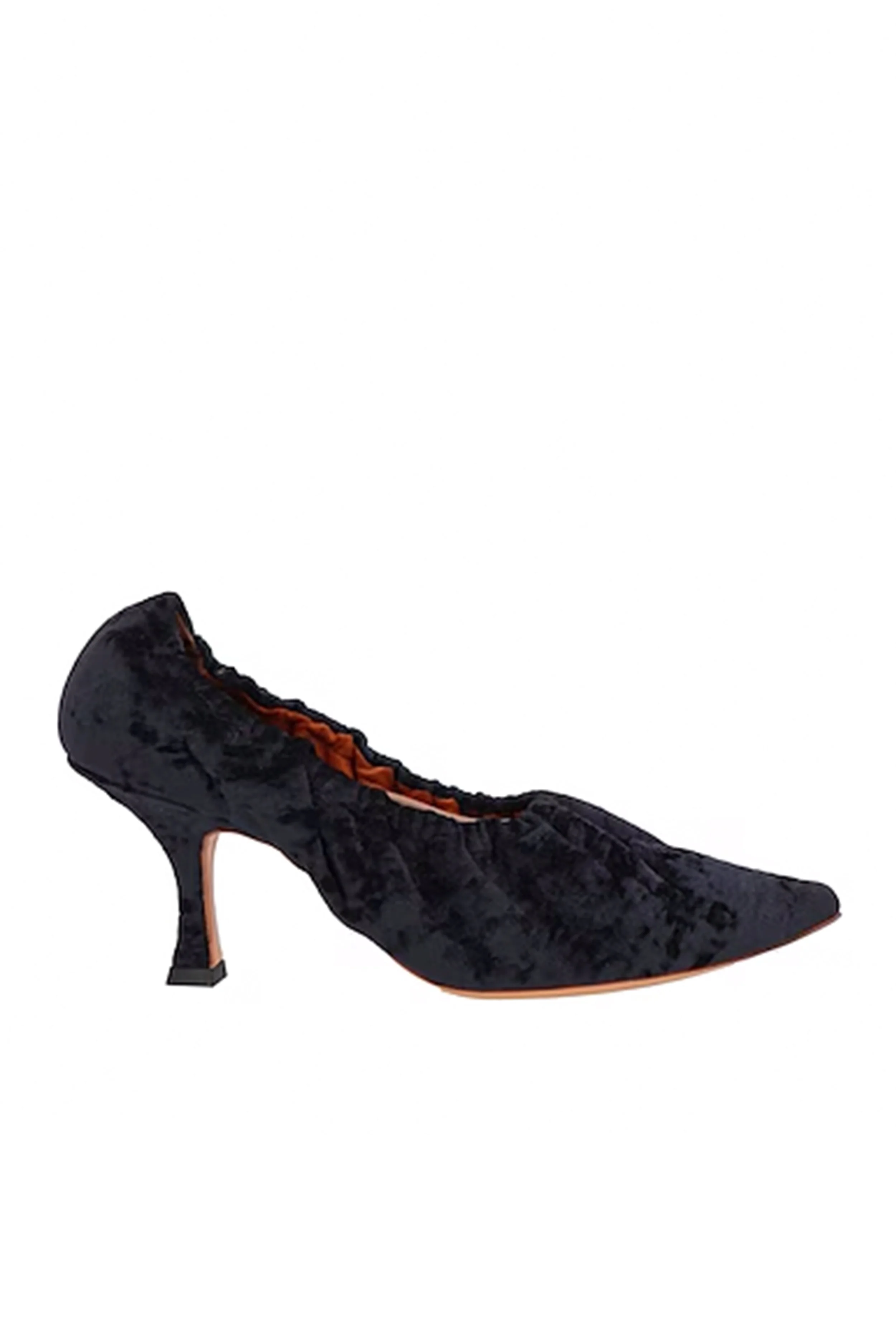 Y/PROJECT Black Velvet Heels