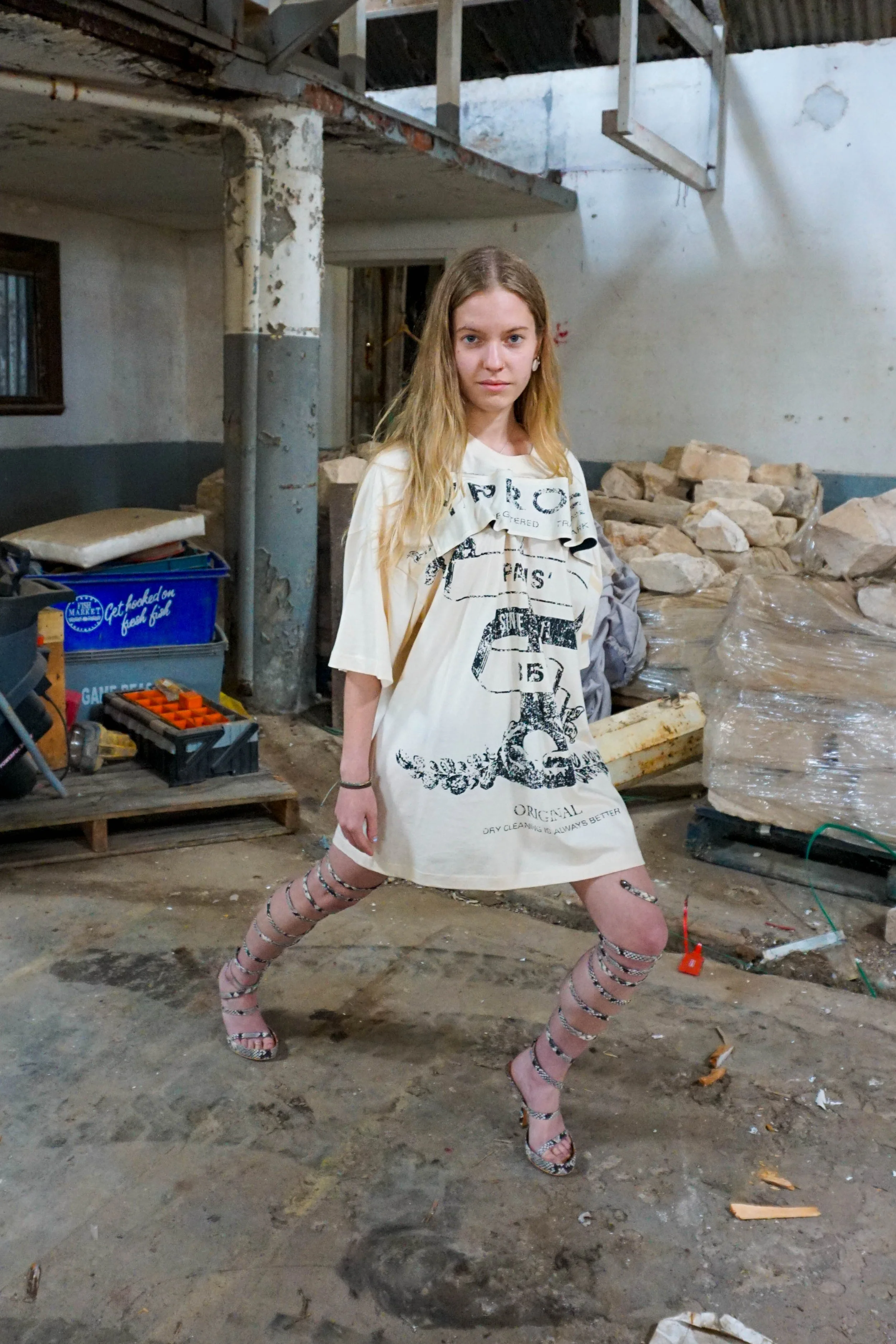 Y/PROJECT Velcro Paris' Best T-Shirt