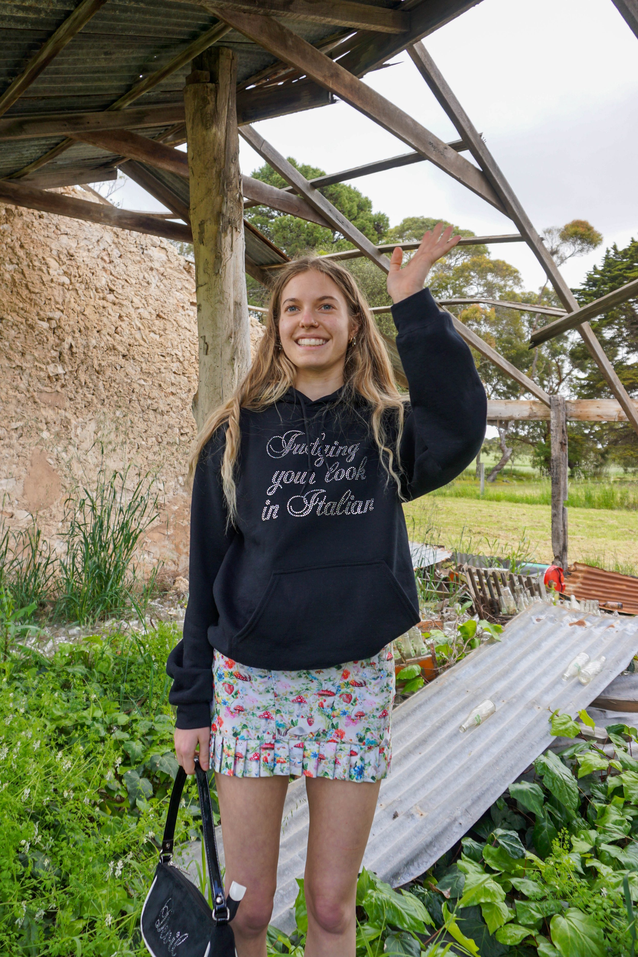 ADRIANA HOT COUTURE Judging You Hoodie