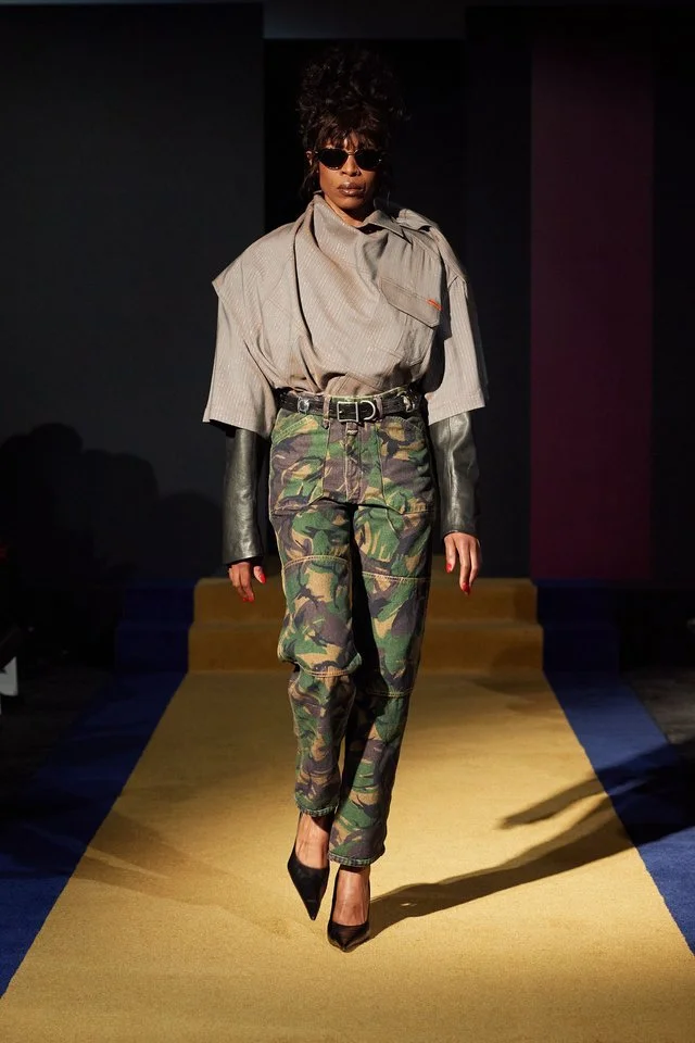 MARTINE ROSE Reversible Camo Jean