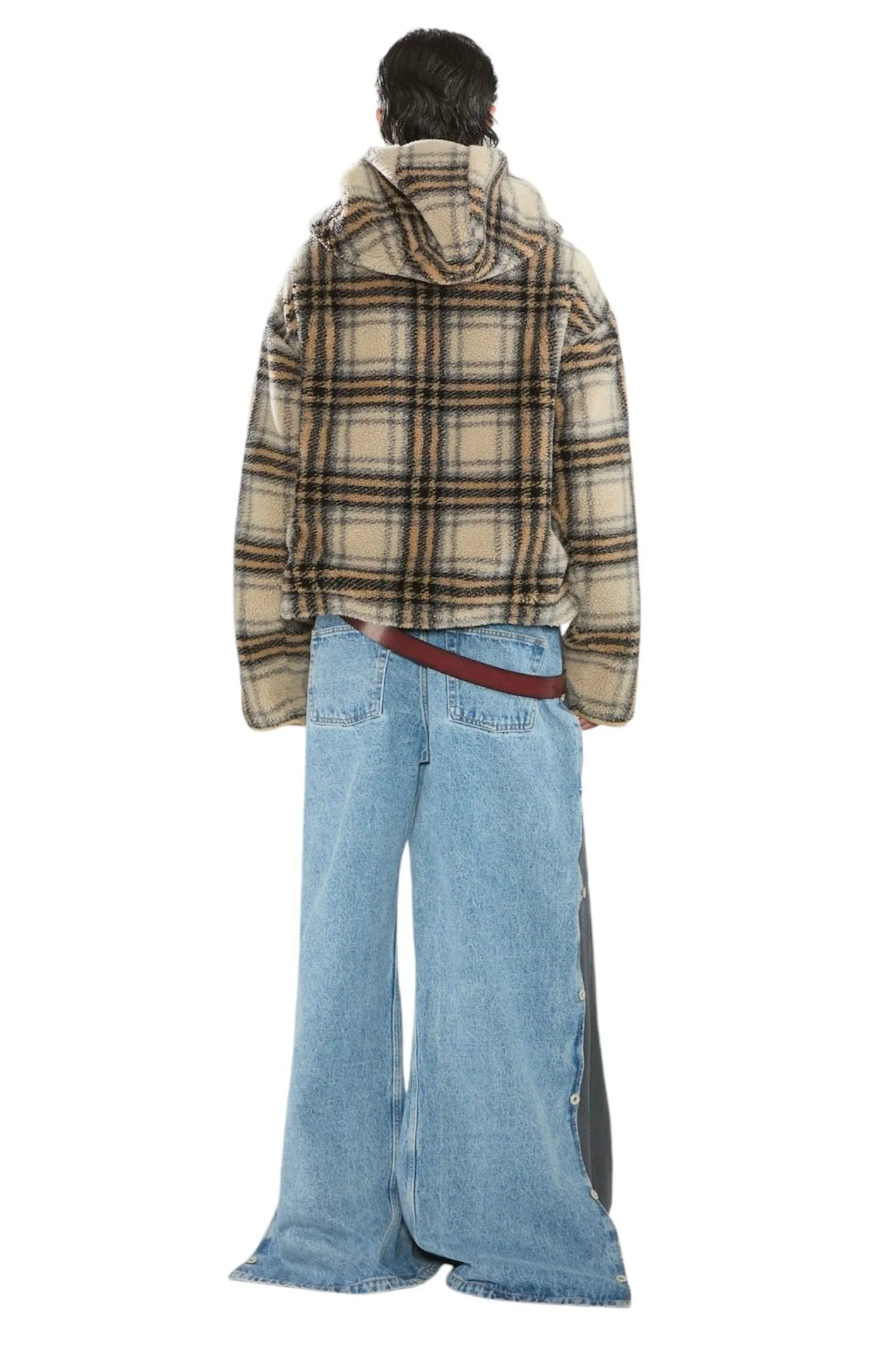 Y/PROJECT Insert Hood Fleece Pullover