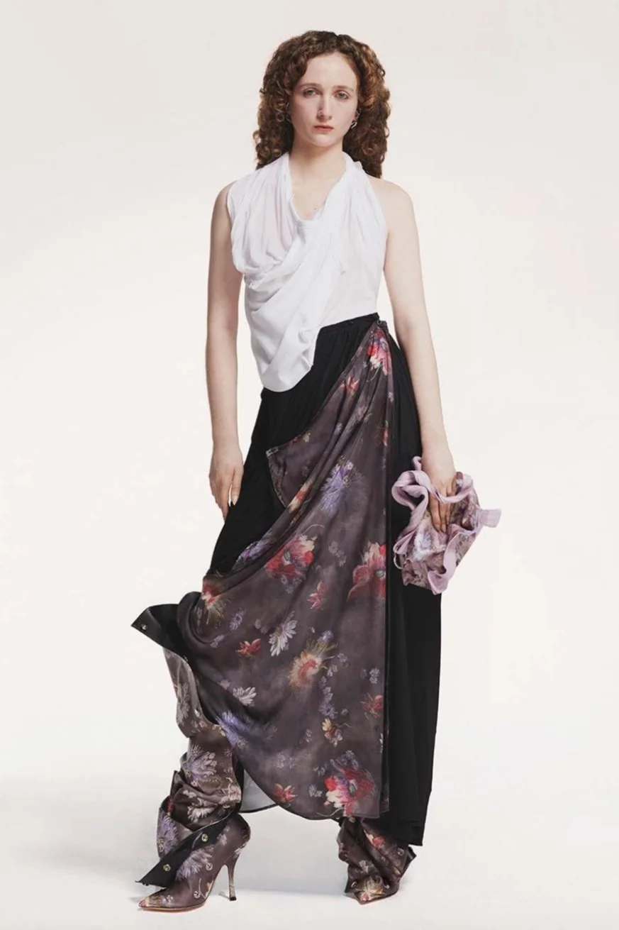 Y/PROJECT Insert Scarf Tank Top