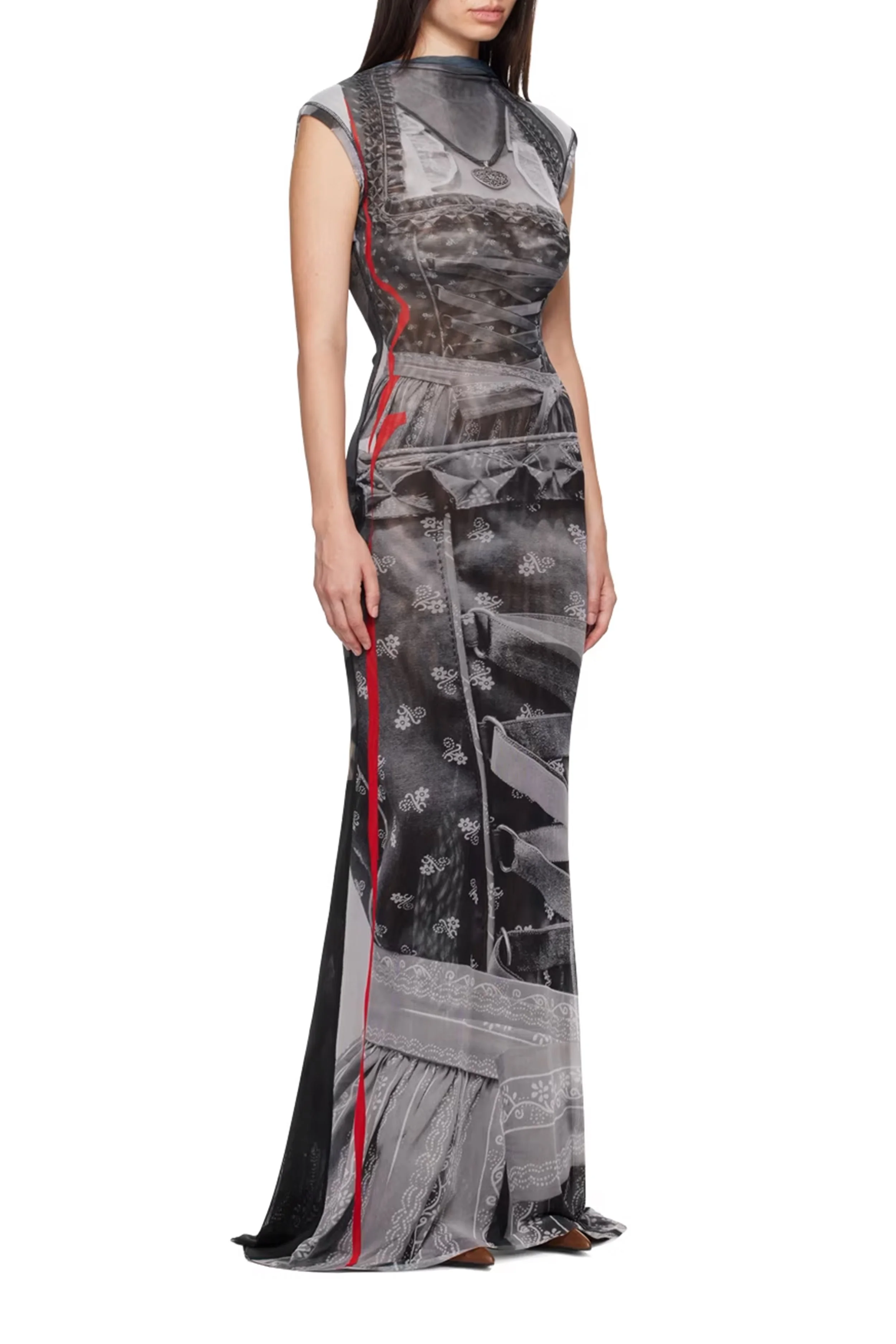 OTTOLINGER Mesh Maxi Dress