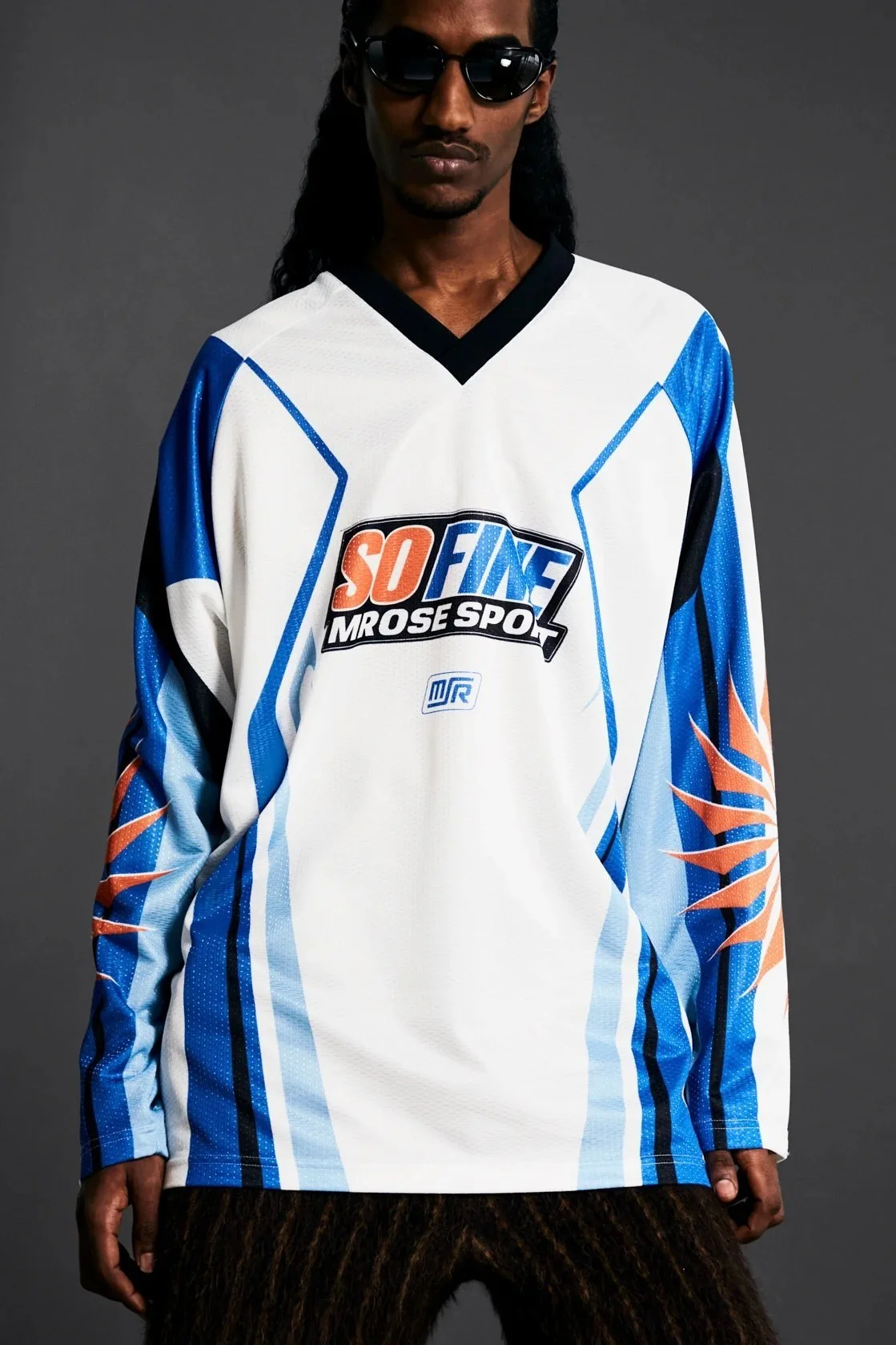 MARTINE ROSE Motorcross Jersey（サイズL） Martine Rose Motorcross Jersey — SLOW WAVES