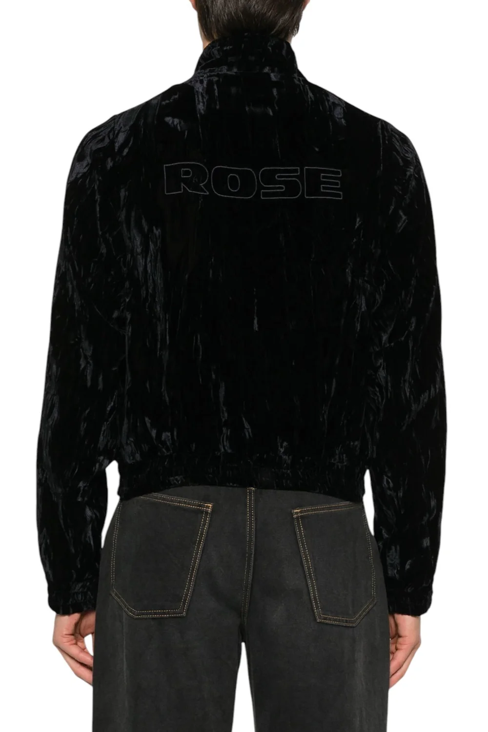 Martine Rose Shrunken Track Jacket, Black — SLOW WAVES