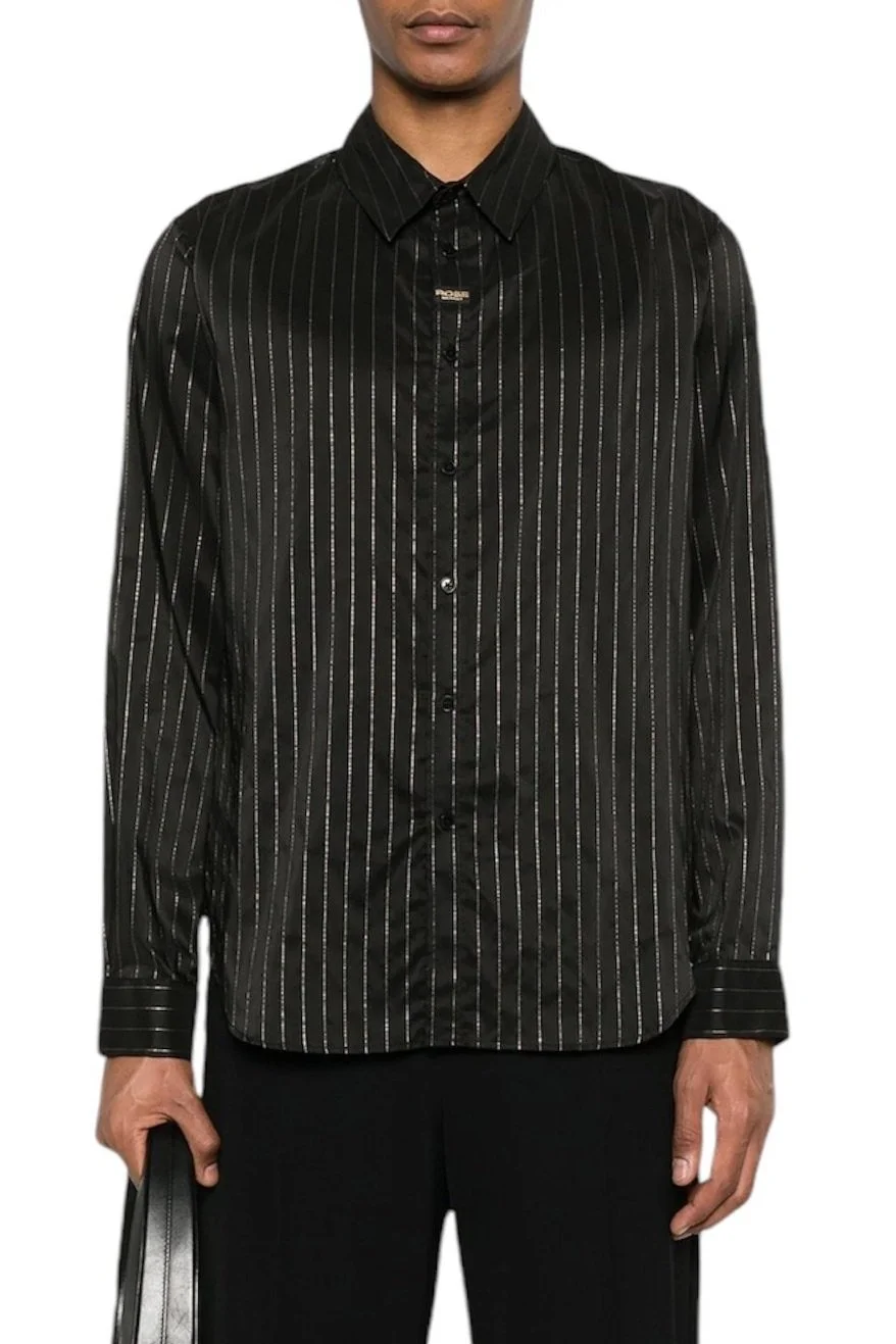Martine Rose Classic Shirt, Black Stripe — SLOW WAVES