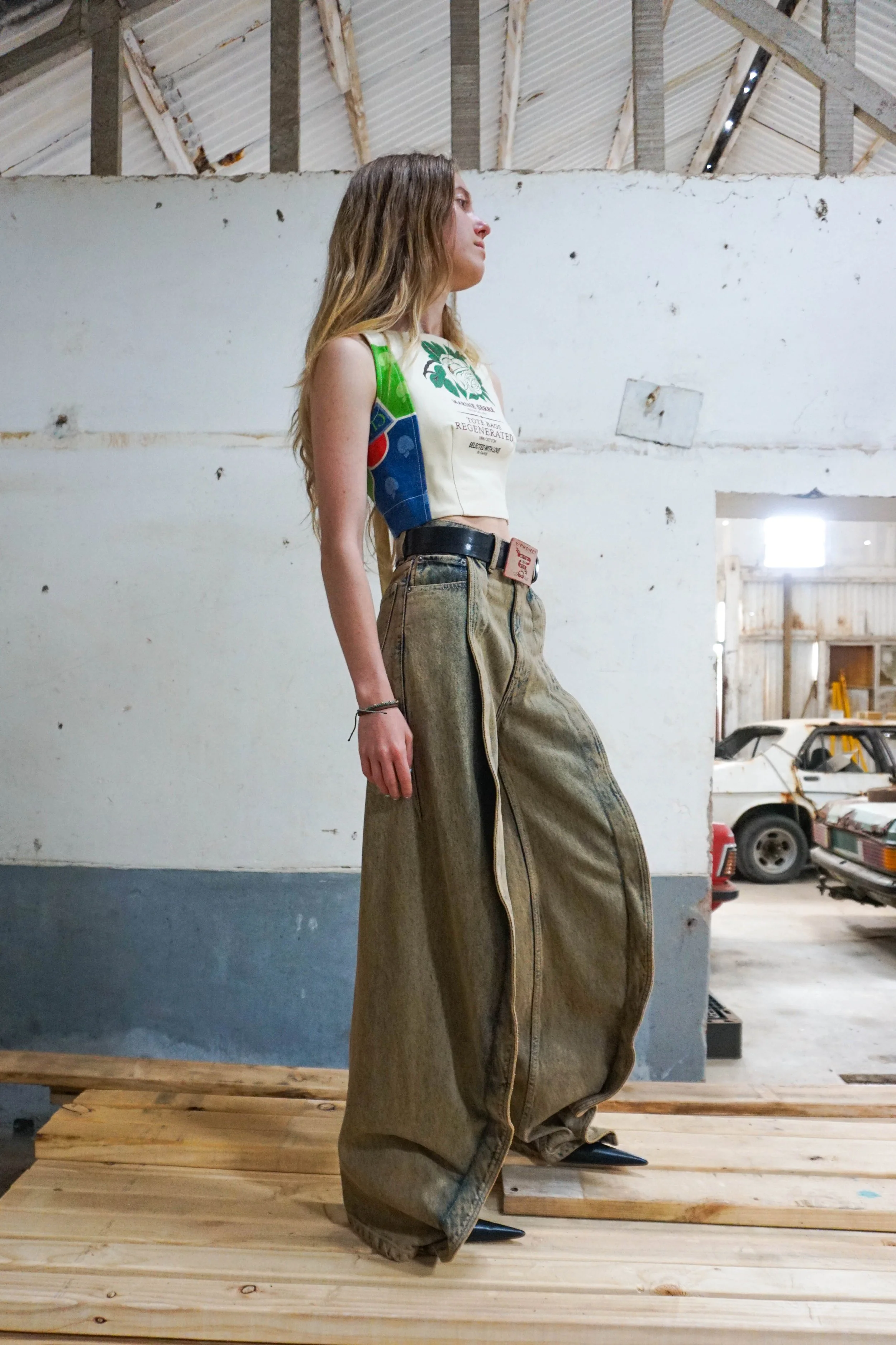 Y/PROJECT Banana Jeans